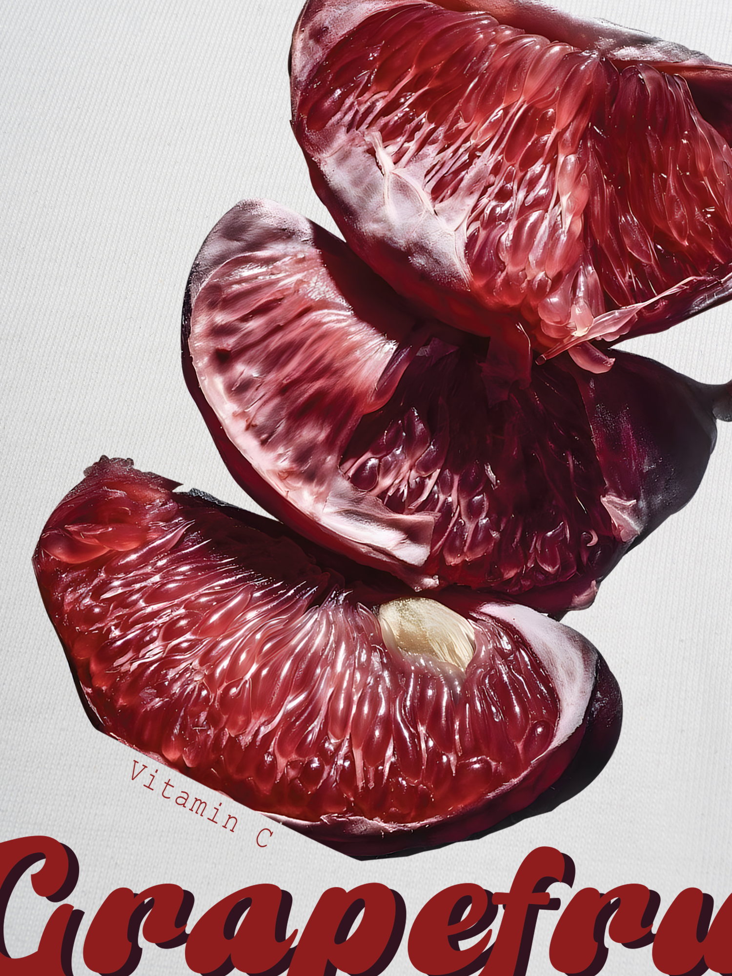 Áo Thun Ringer Relaxed Fit Tropical grapefruit