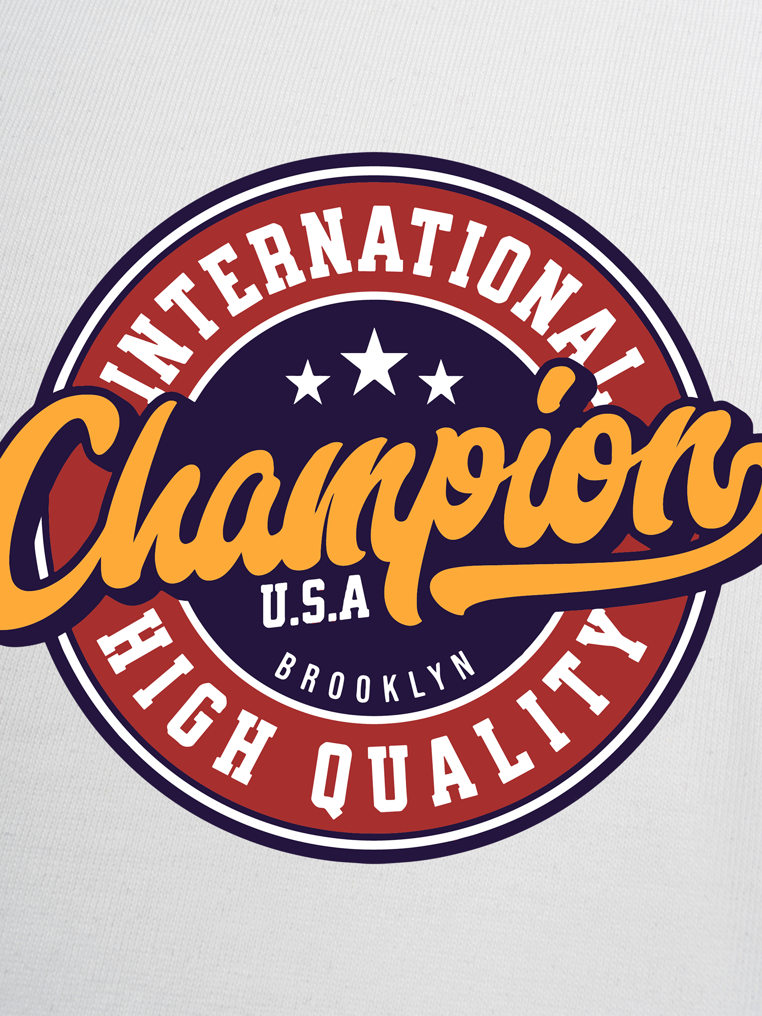 Áo Thun Ringer Relaxed Fit Champions International