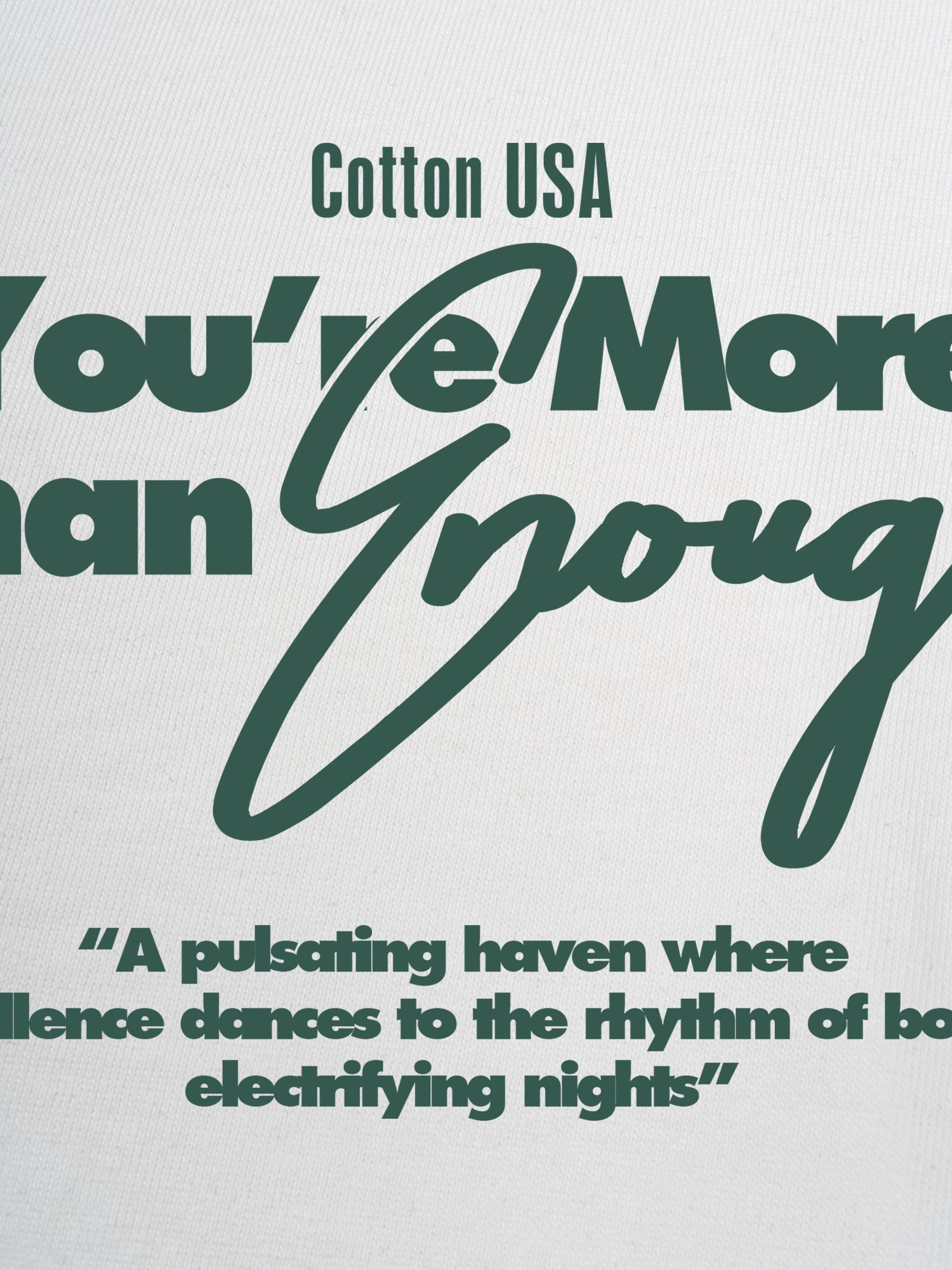 Áo Thun Ringer Relaxed Fit USA More Than Enough