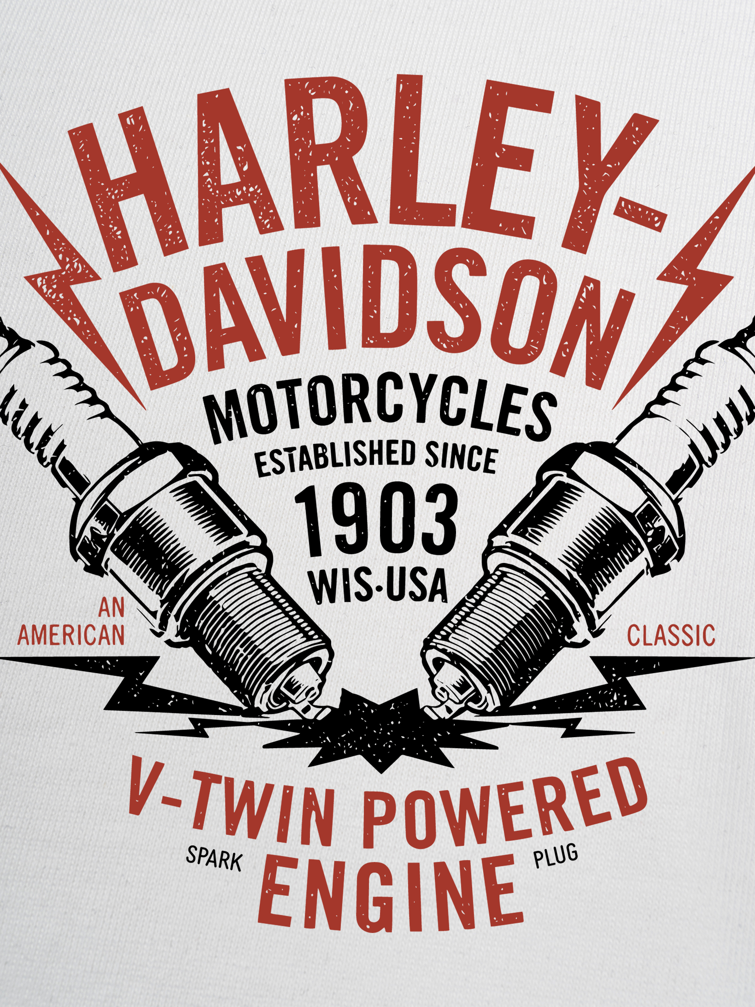 Áo Thun Ringer Relaxed Fit Harley Davidson Motocycles