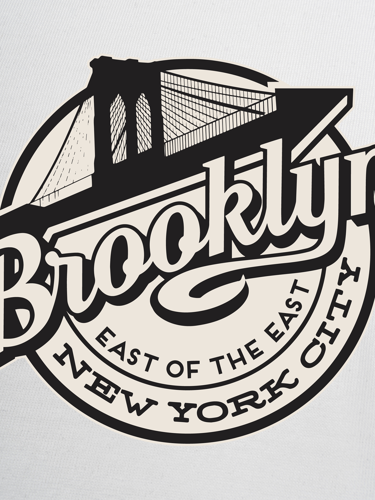 Áo Thun Ringer Relaxed Fit USA Brooklyn East Of The East