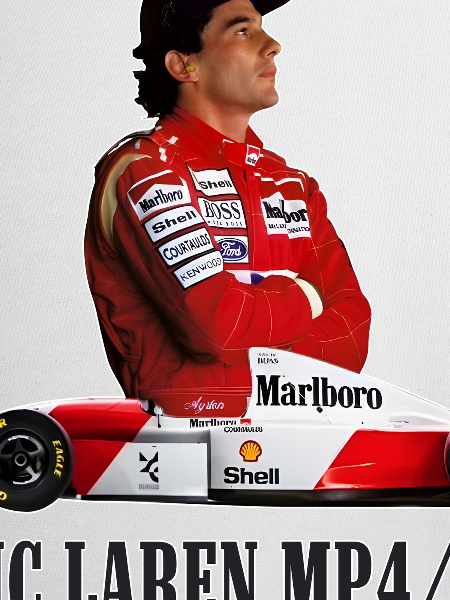 Áo Thun Ringer Relaxed Fit Marlboro Mc Laren MP4