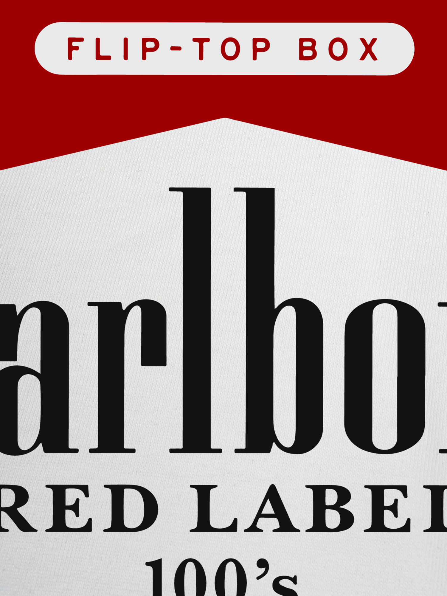 Áo Thun Ringer Relaxed Fit Marlboro Flip Top Box