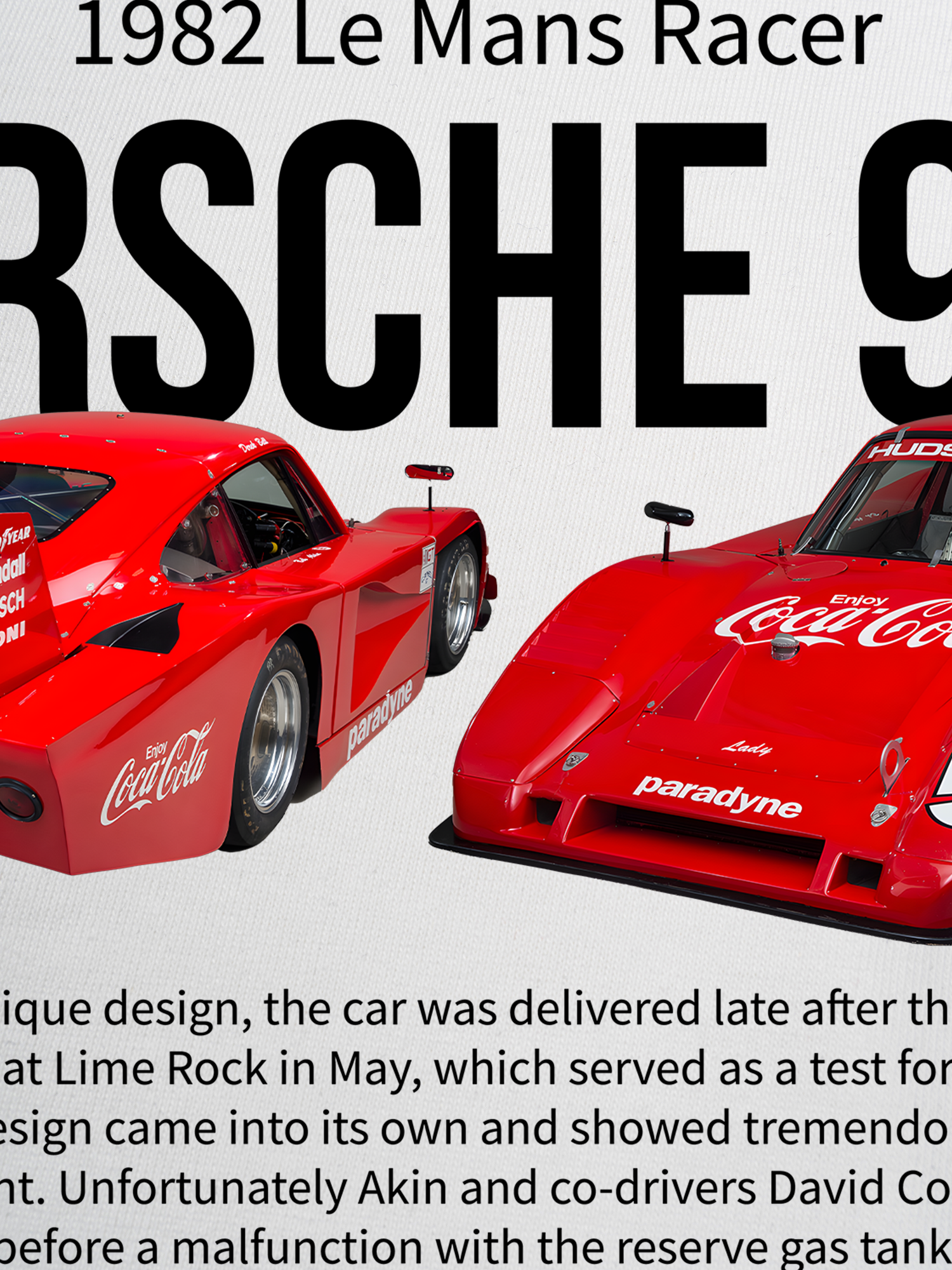 Áo Thun Ringer Relaxed Fit Porsche 935 Coca Cola