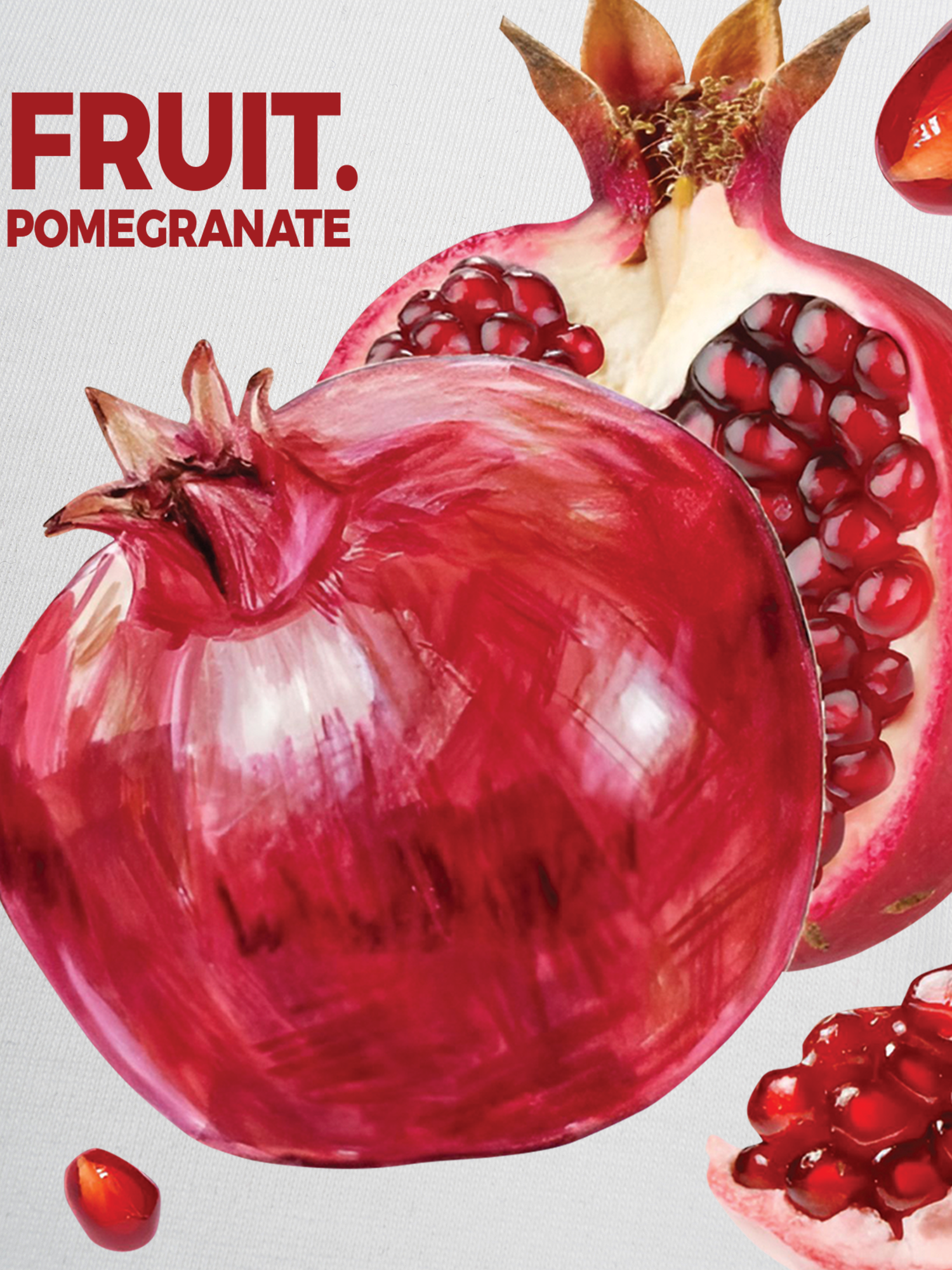 Áo Thun Ringer Relaxed Fit Tropical Pomegranate