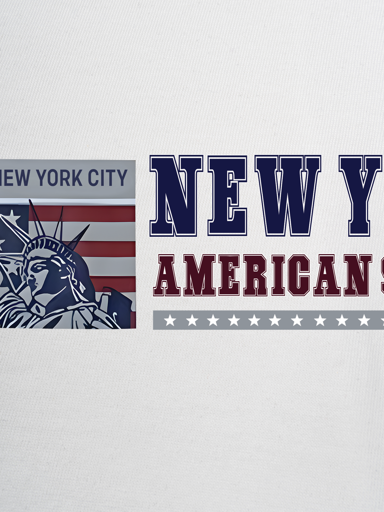 Áo Thun Ringer Relaxed Fit USA New York City