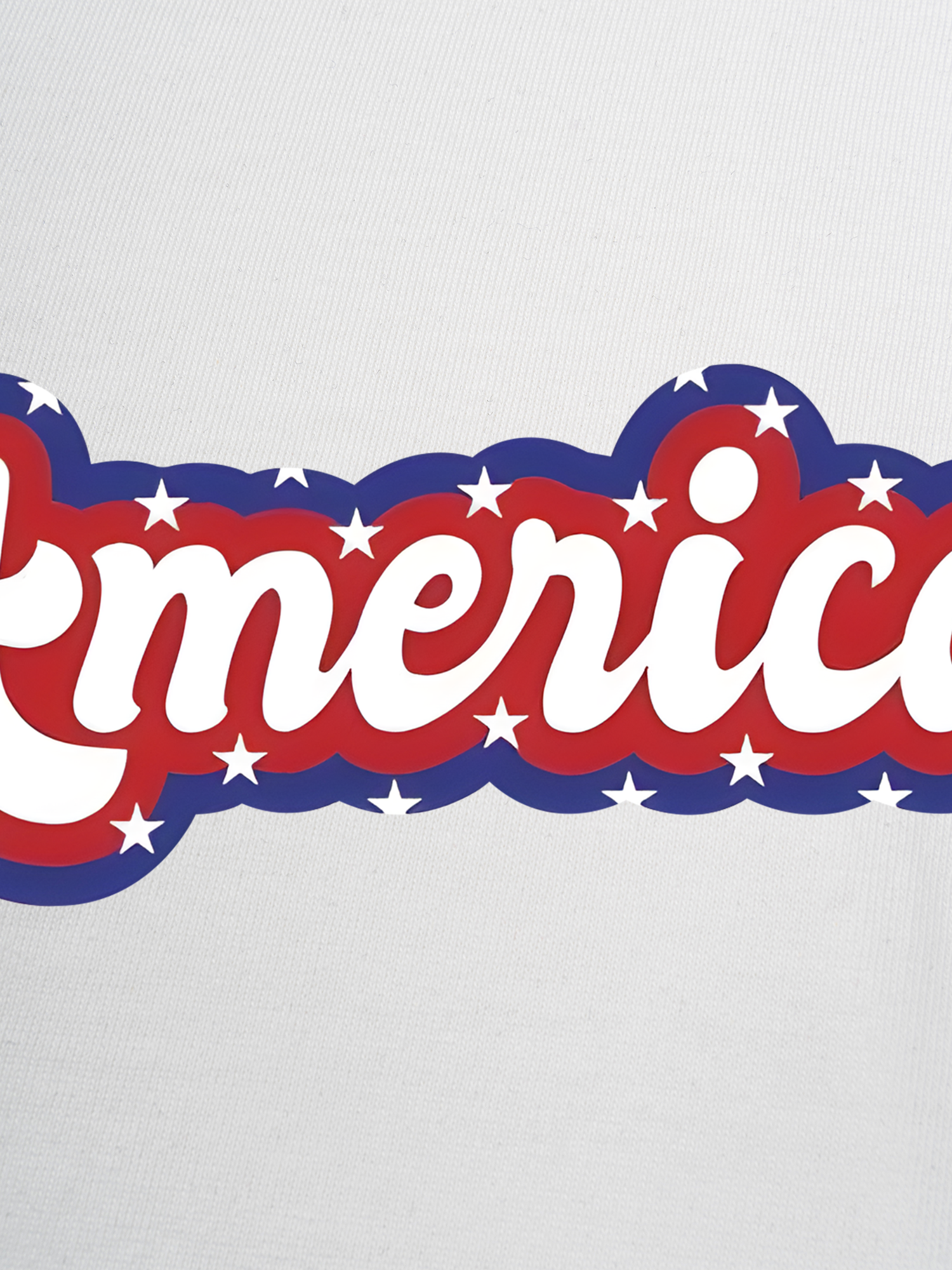 Áo Thun Ringer Relaxed Fit USA Retro Flag America