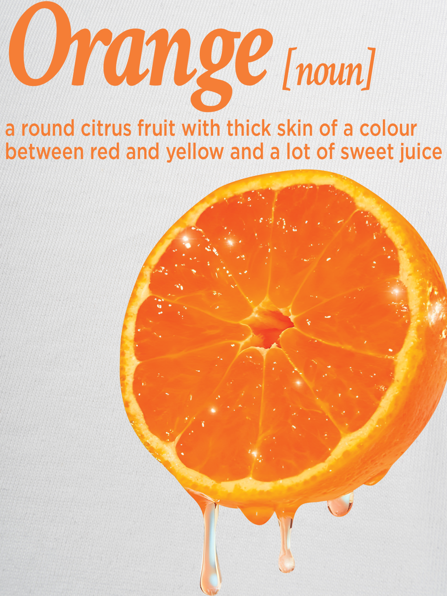 Áo Thun Ringer Relaxed Fit Tropical Orange