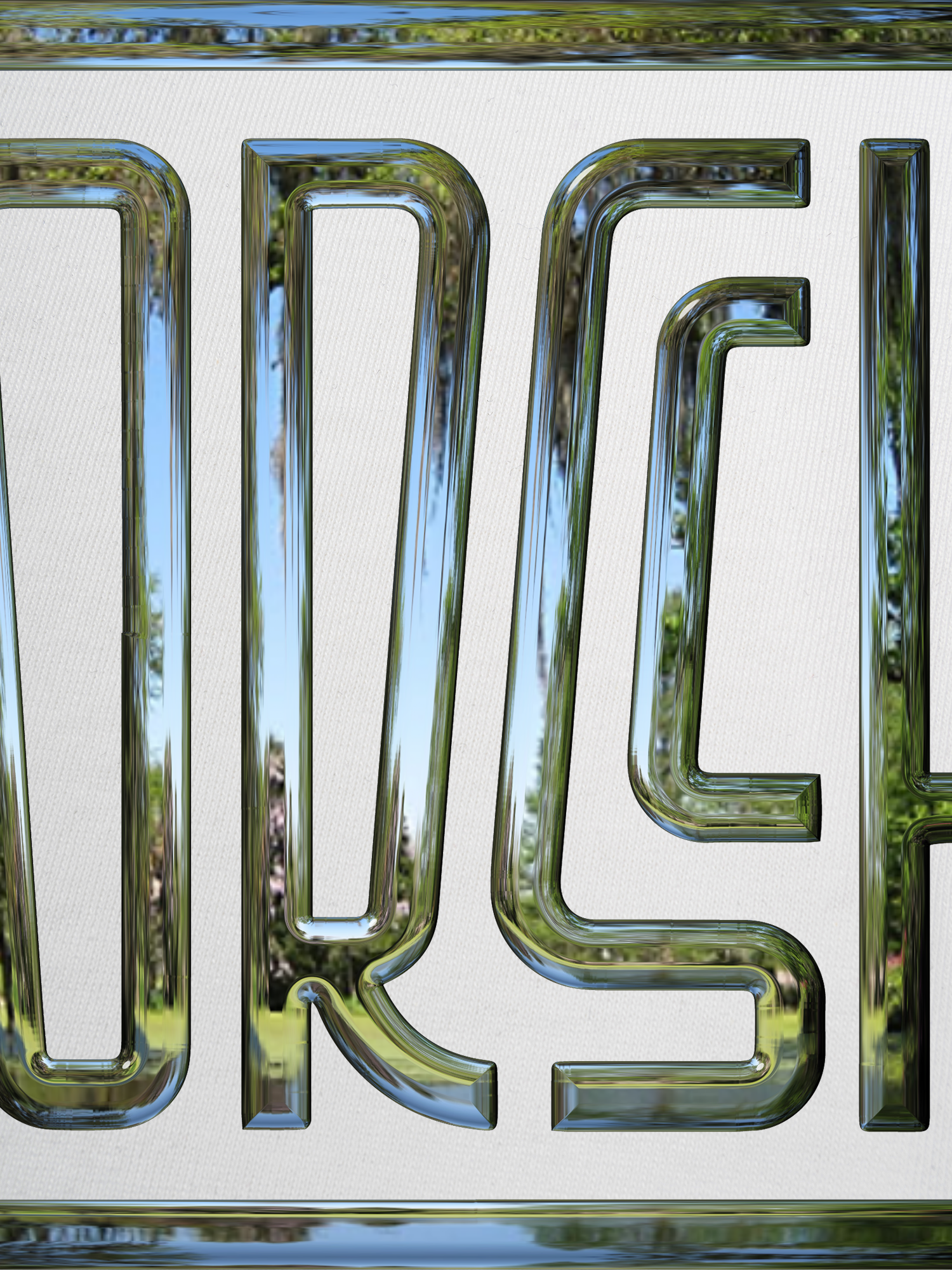 Áo Thun Ringer Relaxed Fit Porsche Chrome Sign