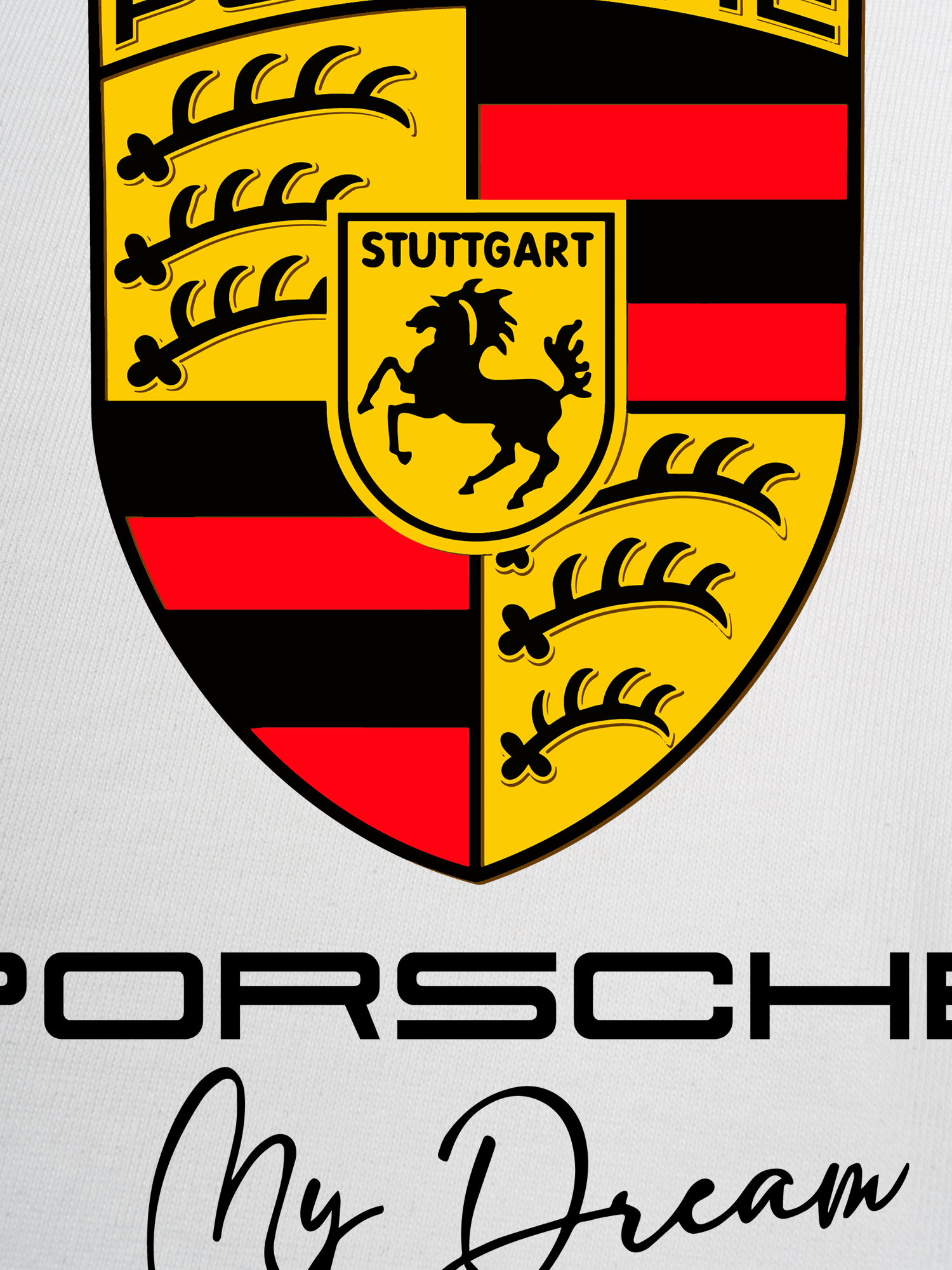 Áo Thun Ringer Relaxed Fit Porsche My Dream