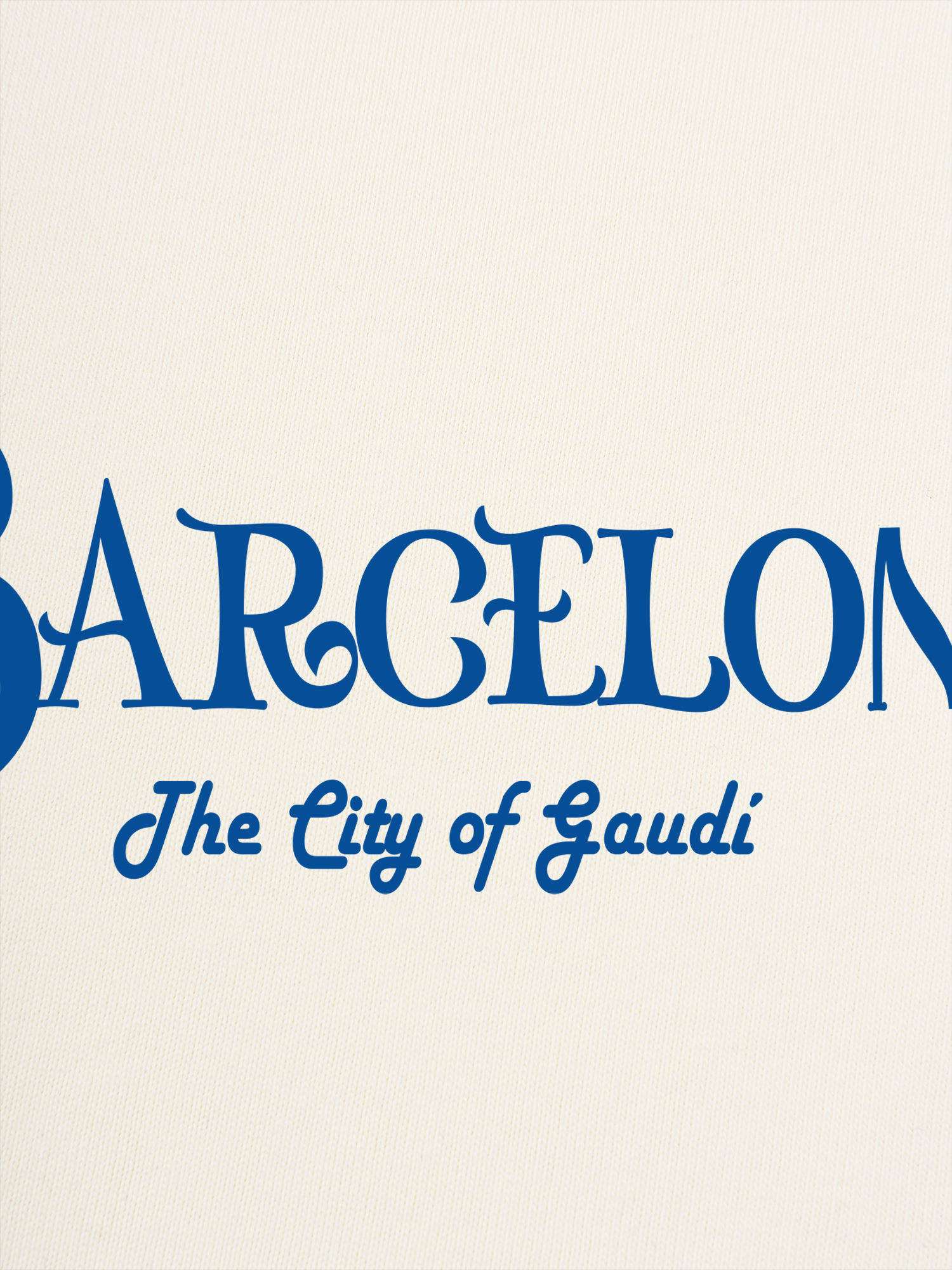 Áo Thun Ringer Relaxed Fit Barcelona