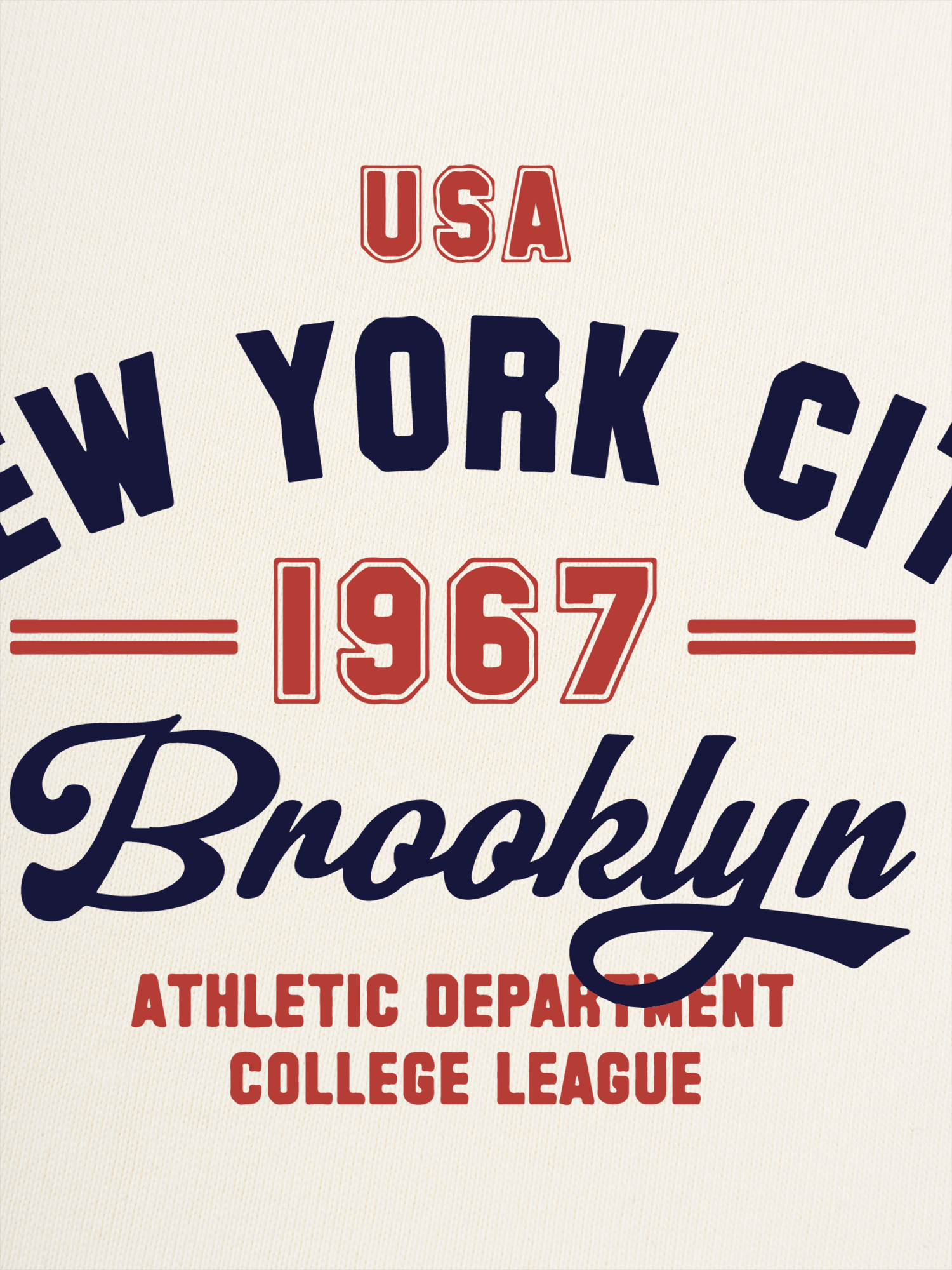 Áo Thun Ringer Relaxed Fit USA New York City