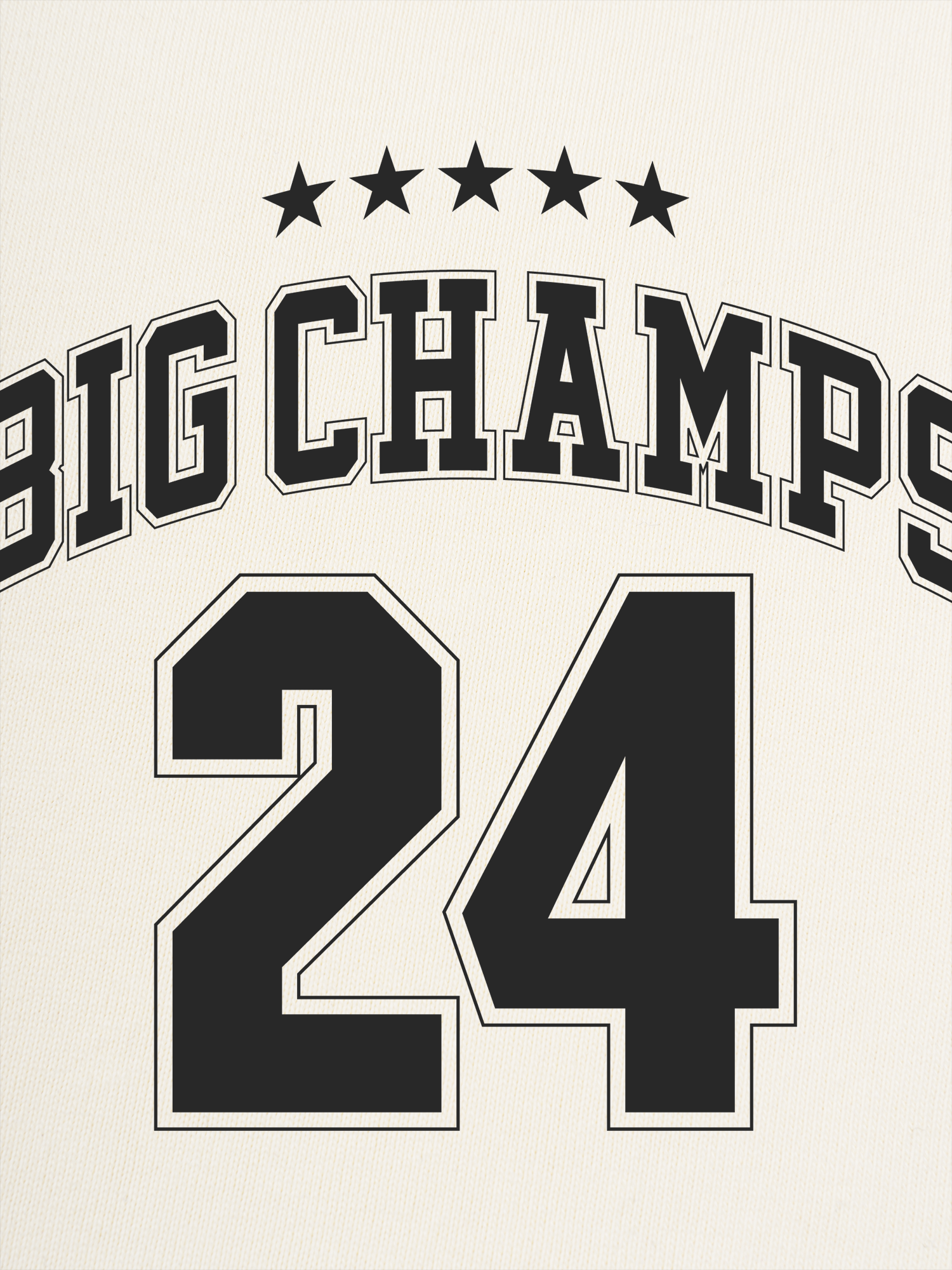 Áo Thun Ringer Relaxed Fit Champions Dont Quit