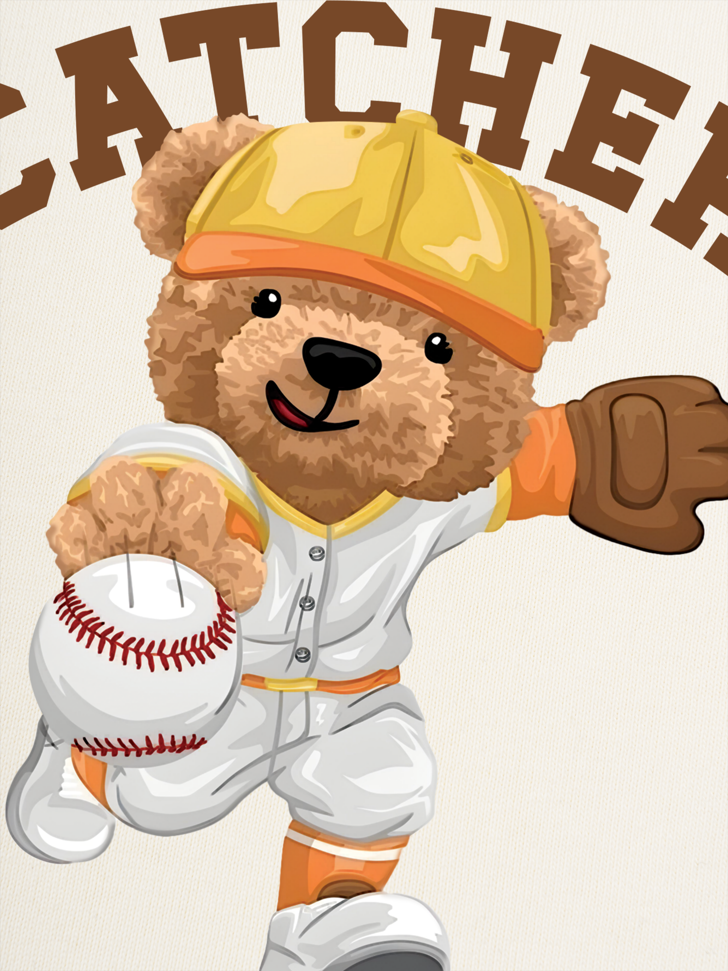 Áo Thun Ringer Relaxed Fit Catcher