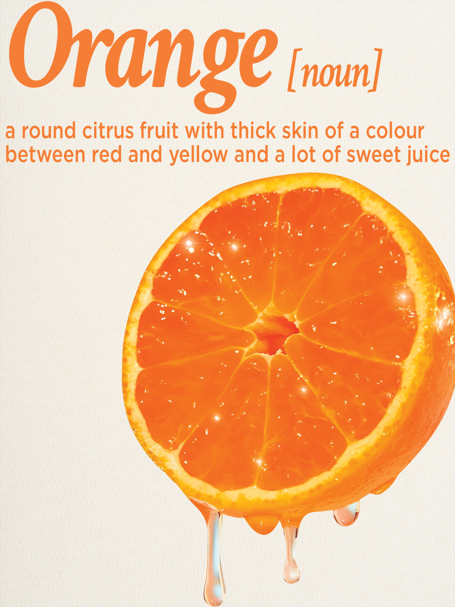 Áo Thun Ringer Relaxed Fit Tropical Orange