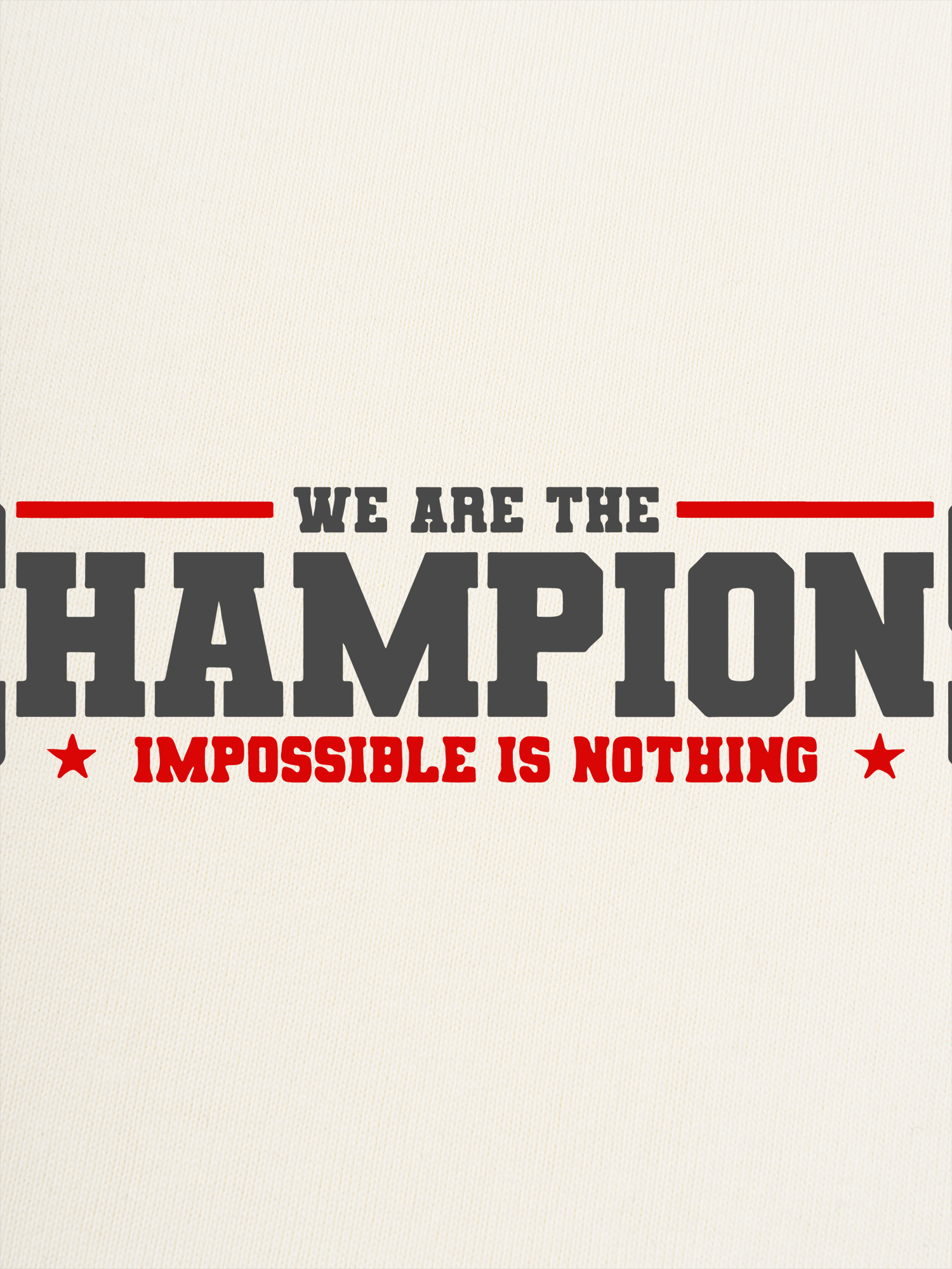 Áo Thun Ringer Relaxed Fit Champions Impossible Is Nothing
