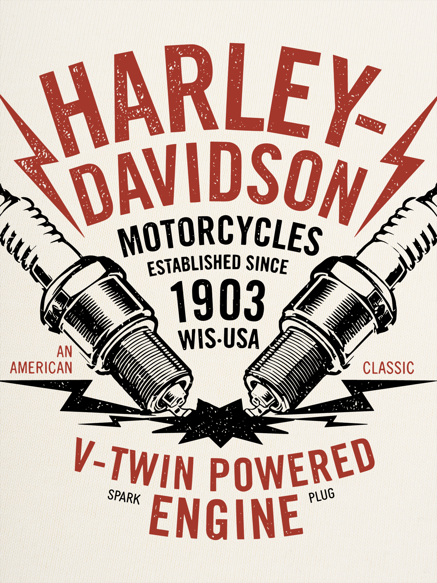 Áo Thun Ringer Relaxed Fit Harley Davidson Motocycles