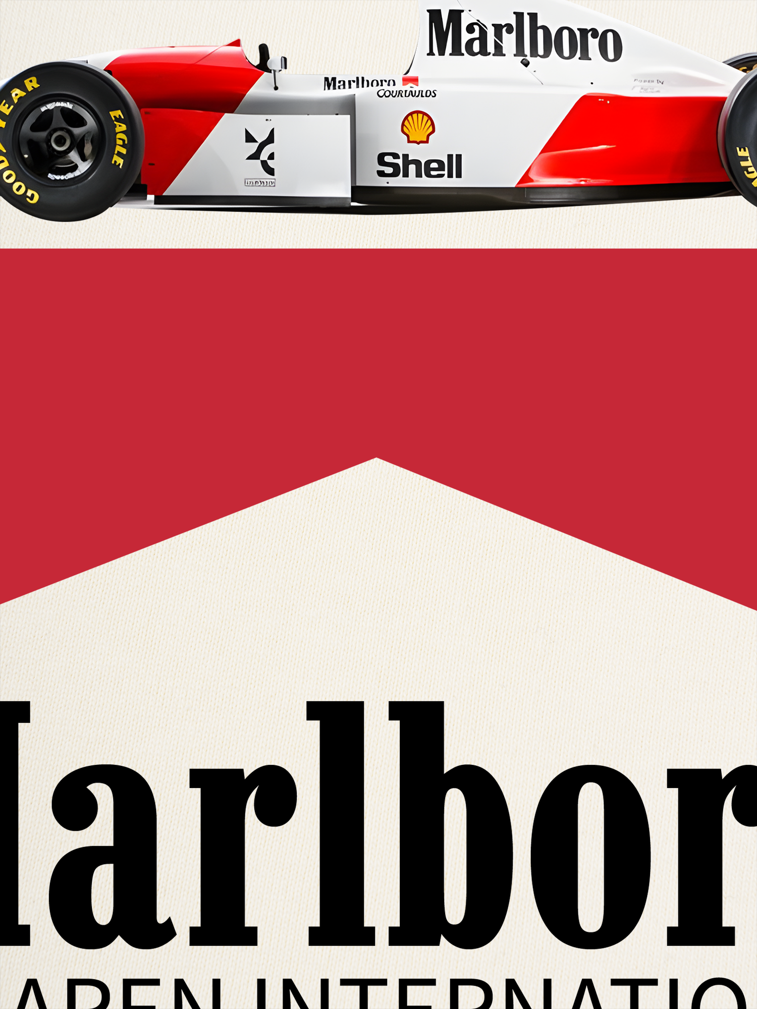 Áo Thun Ringer Relaxed Fit Marlboro International Race