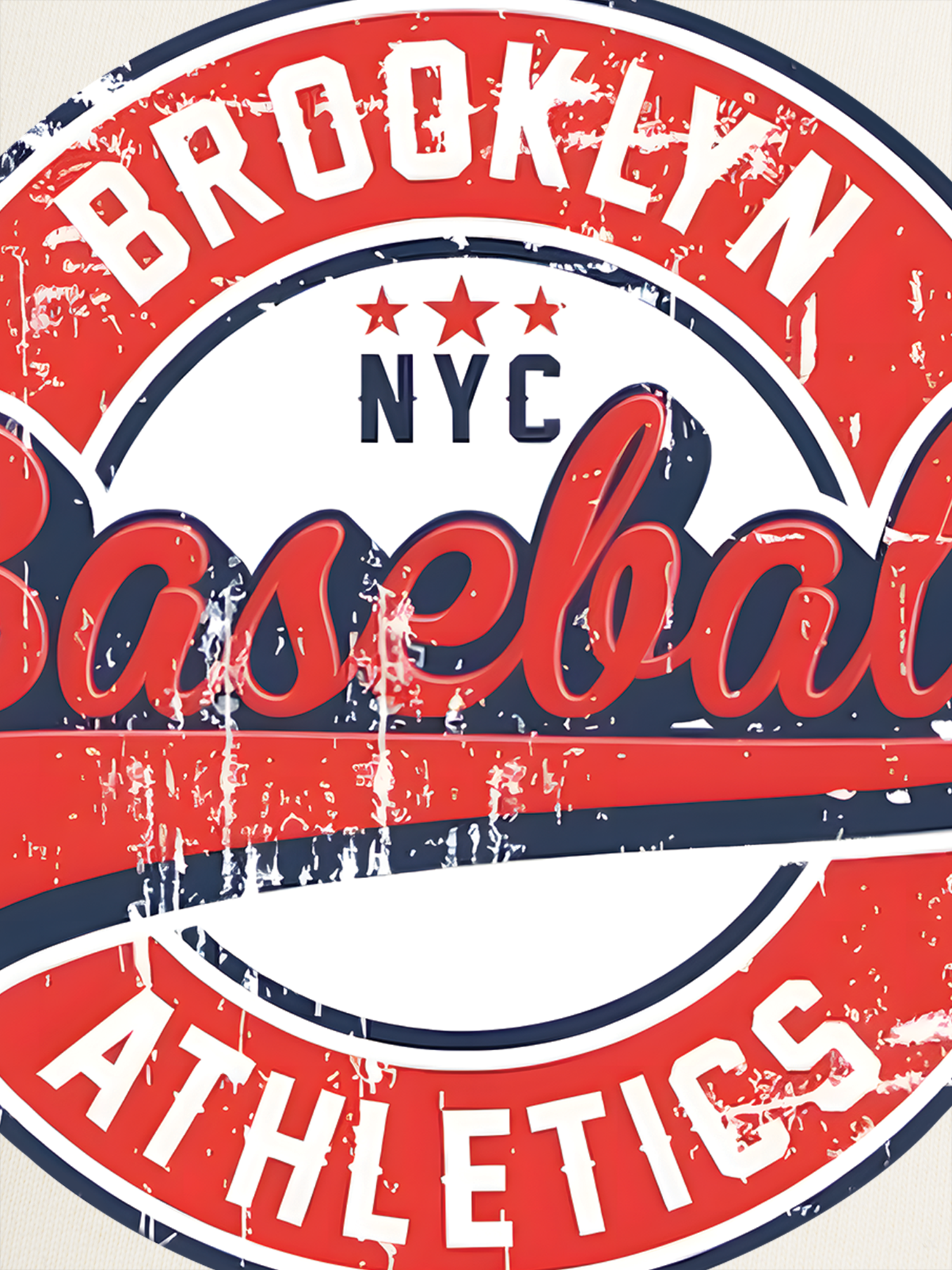 Áo Thun Ringer Relaxed Fit Baseball Brooklyn