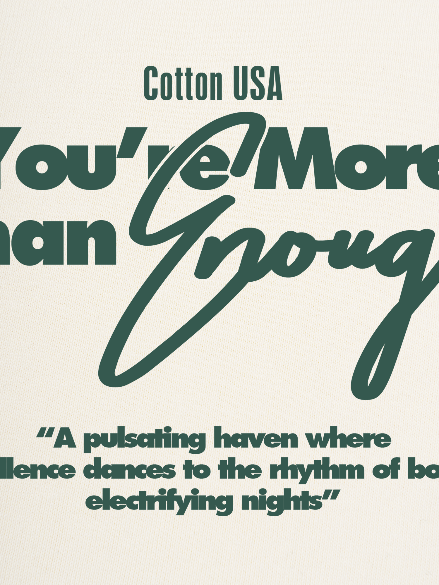 Áo Thun Ringer Relaxed Fit USA More Than Enough