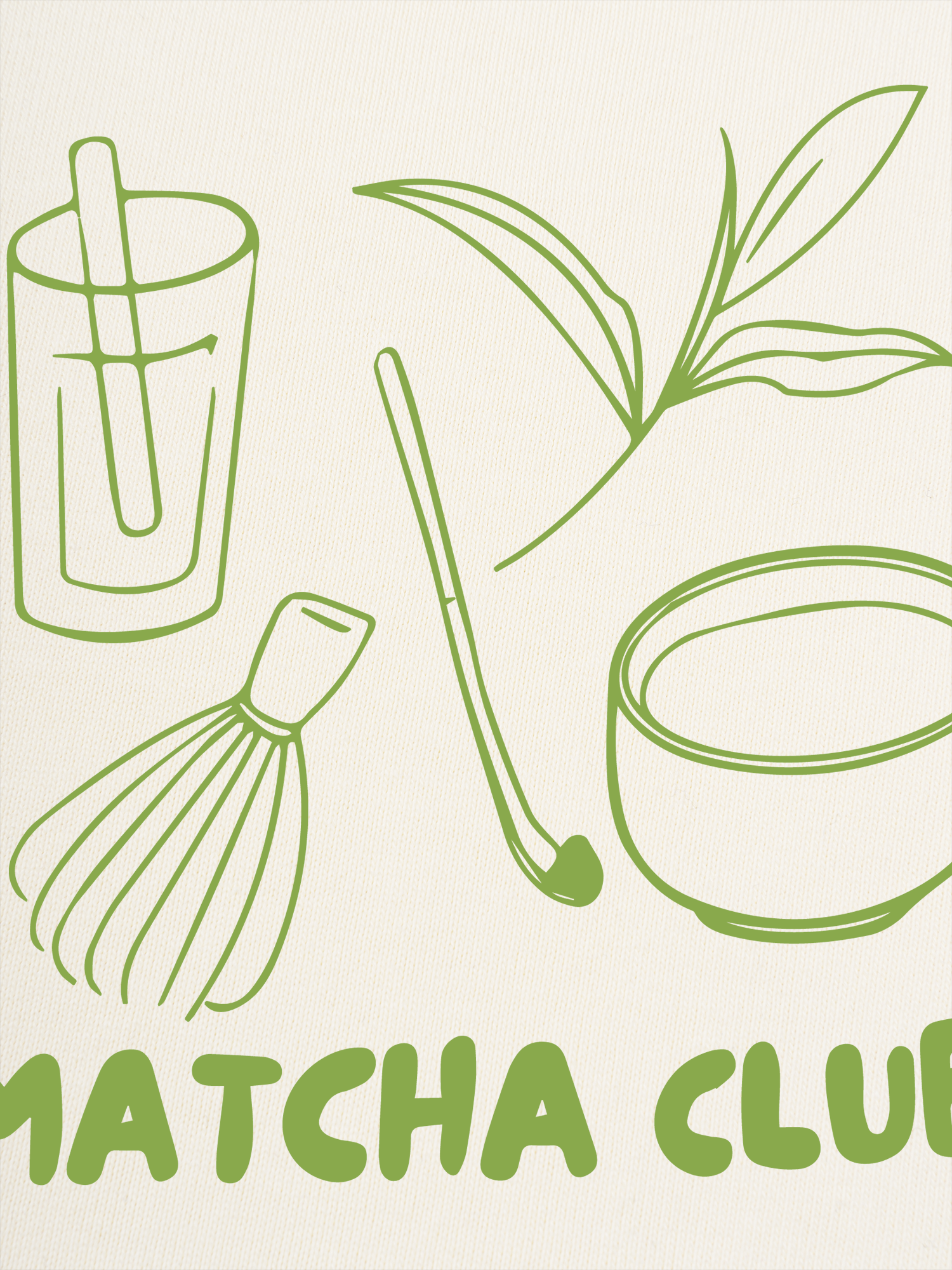 Áo Thun Ringer Relaxed Fit Matcha Club
