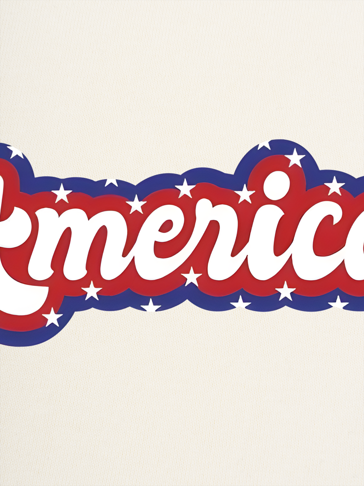 Áo Thun Ringer Relaxed Fit USA Retro Flag America