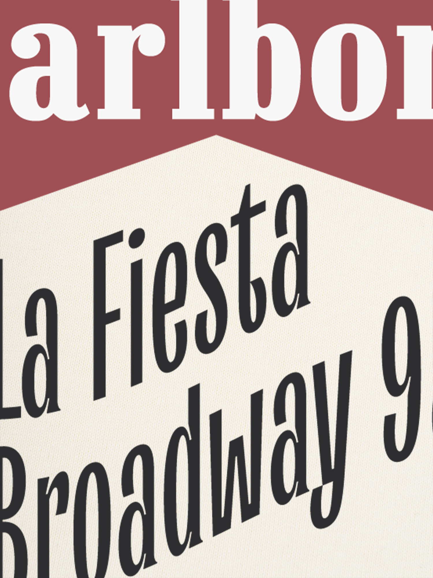 Áo Thun Ringer Relaxed Fit Marlboro La Fiesta