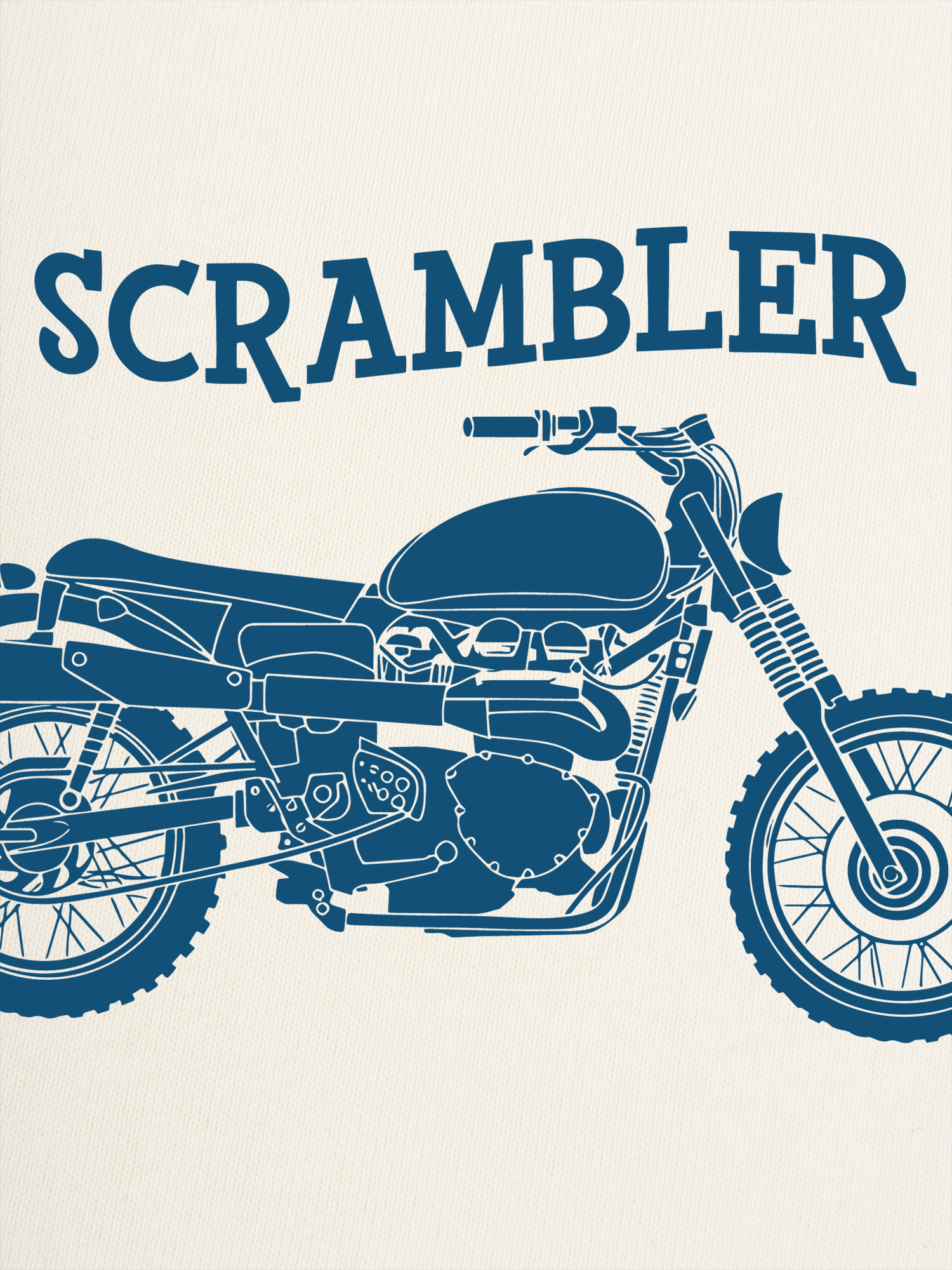 Áo Thun Ringer Relaxed Fit Scrambler Spirit