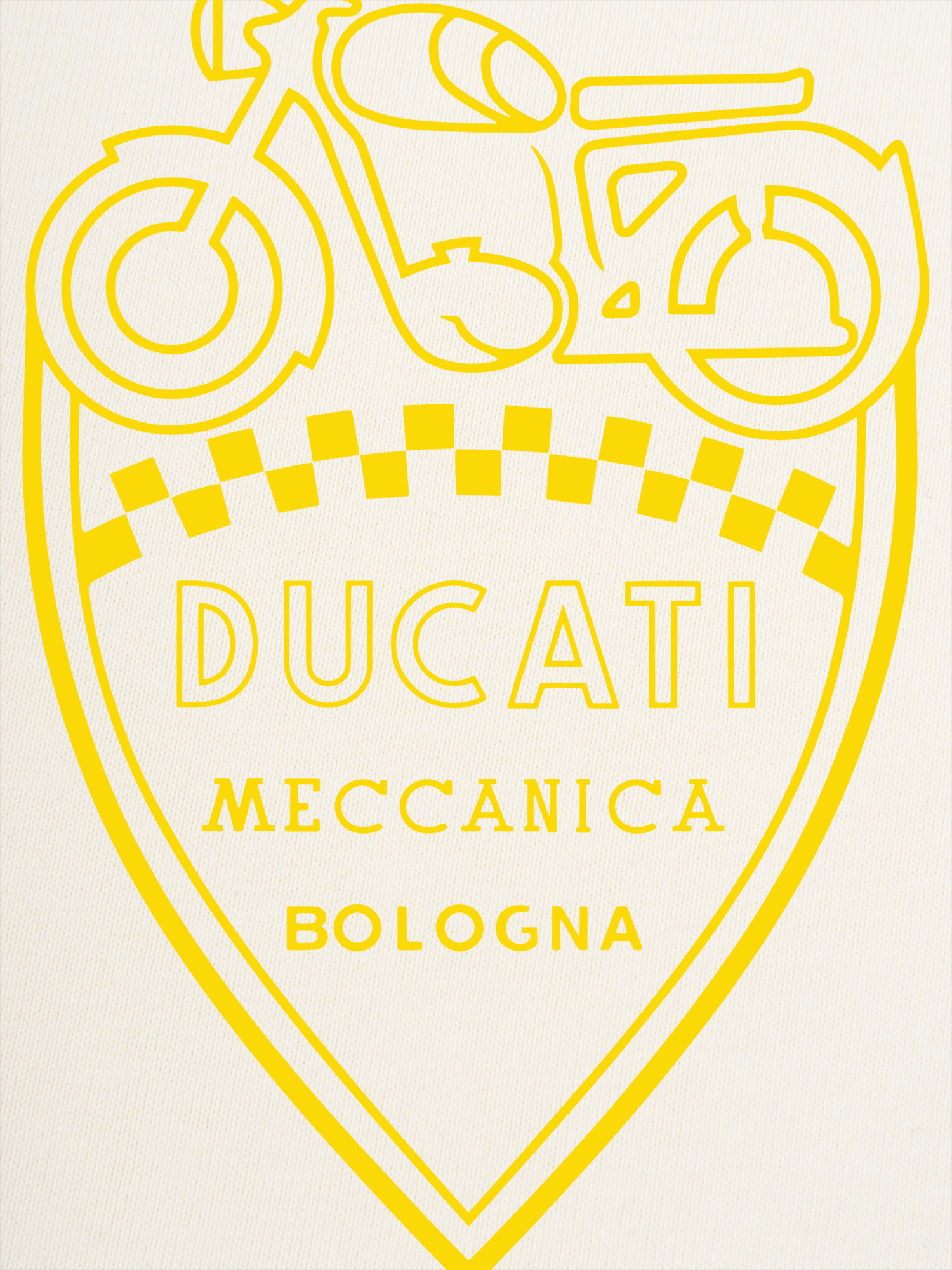 Áo Thun Ringer Relaxed Fit Ducati Meccanica Bologna