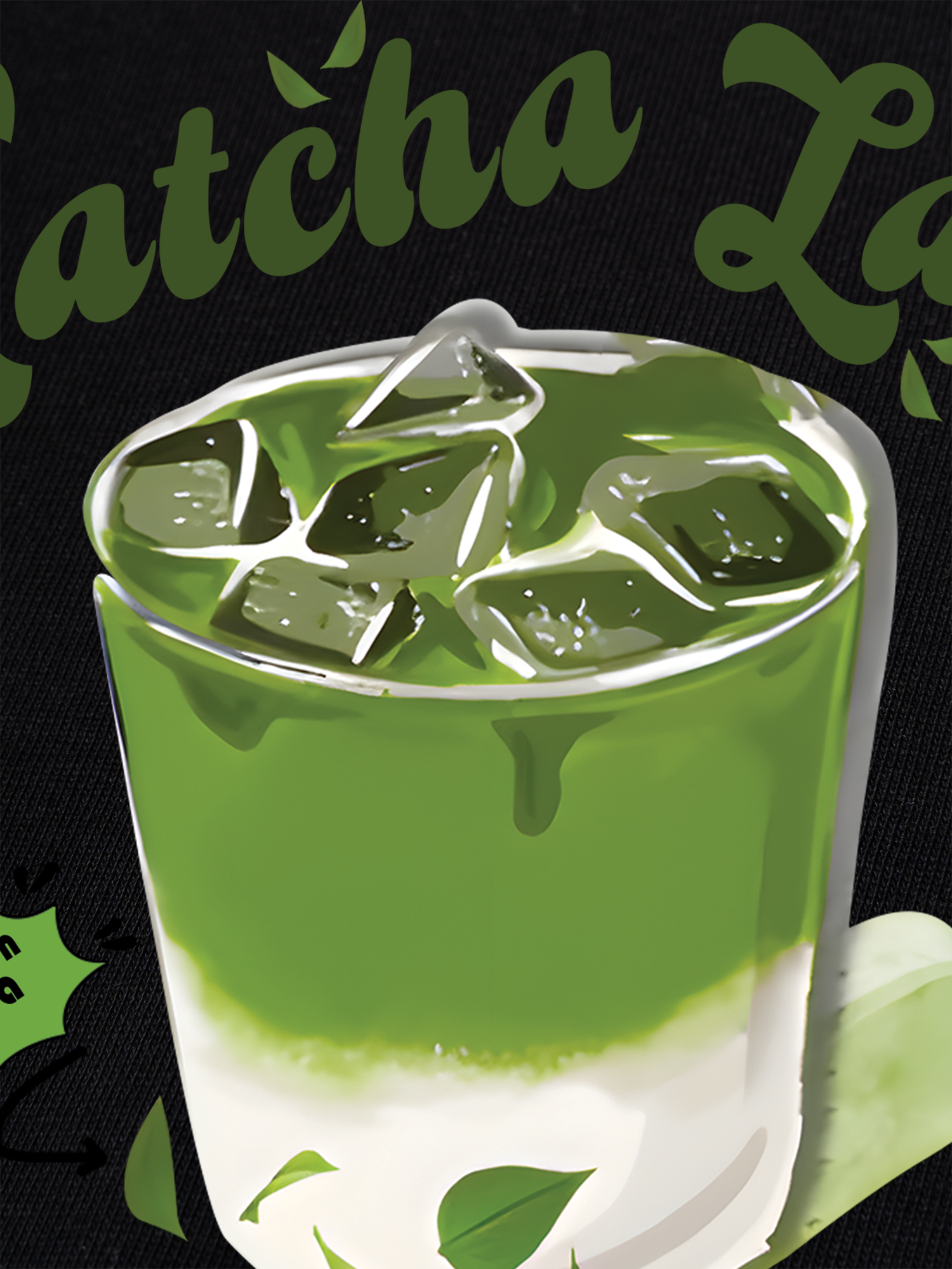 Áo Thun Ringer Relaxed Fit Tropical Matcha