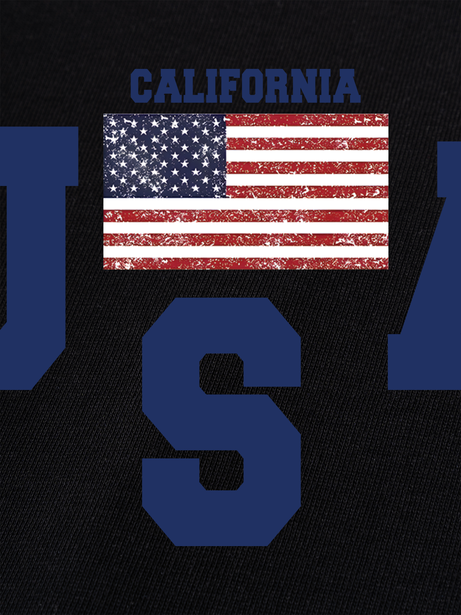 Áo Thun Ringer Relaxed Fit USA California