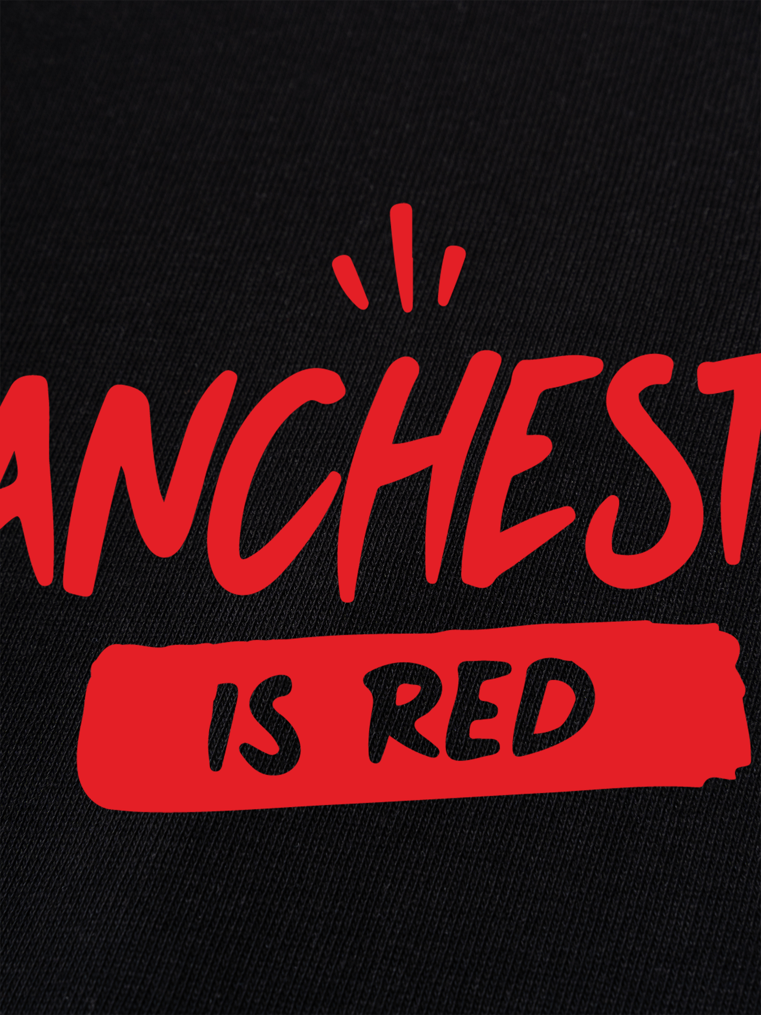 Áo Thun Ringer Relaxed Fit Manchester Is Red