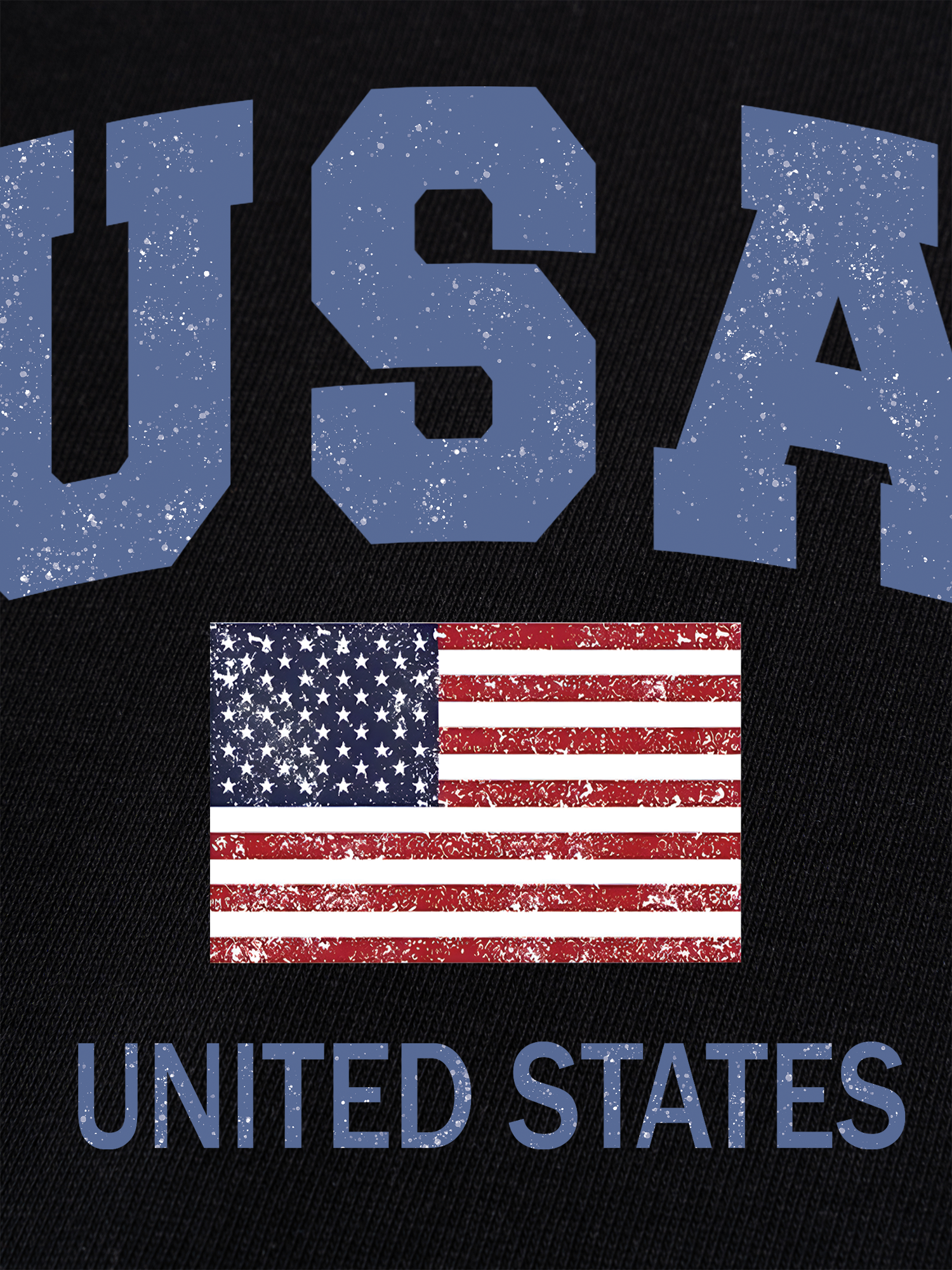 Áo Thun Ringer Relaxed Fit USA Vintage United State