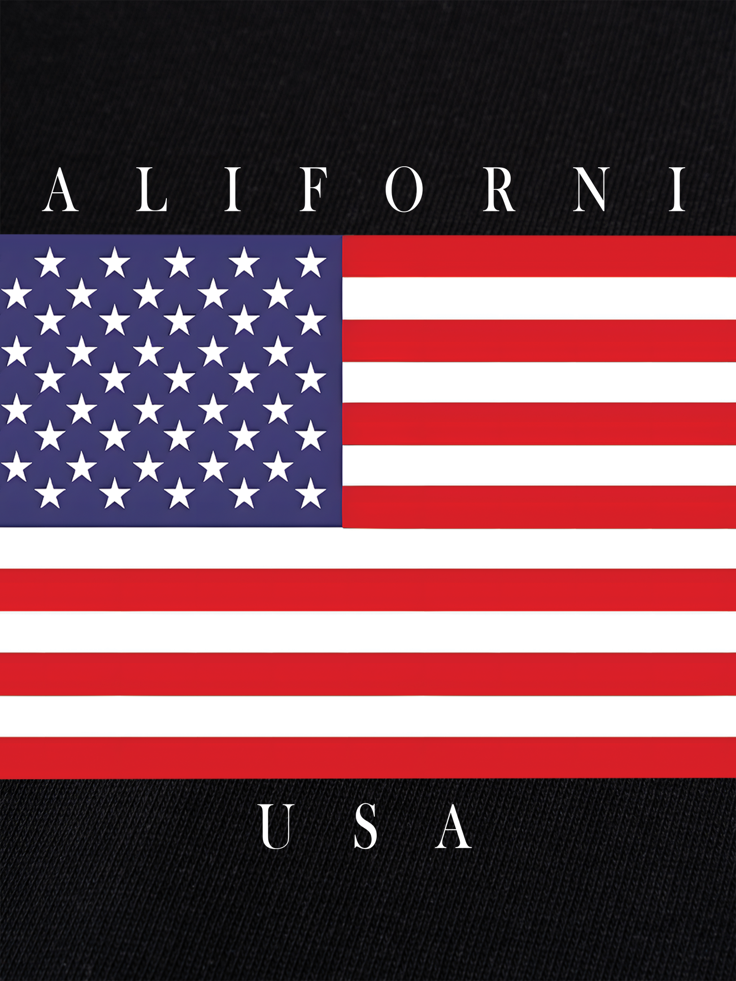 Áo Thun Ringer Relaxed Fit USA California Basic Style