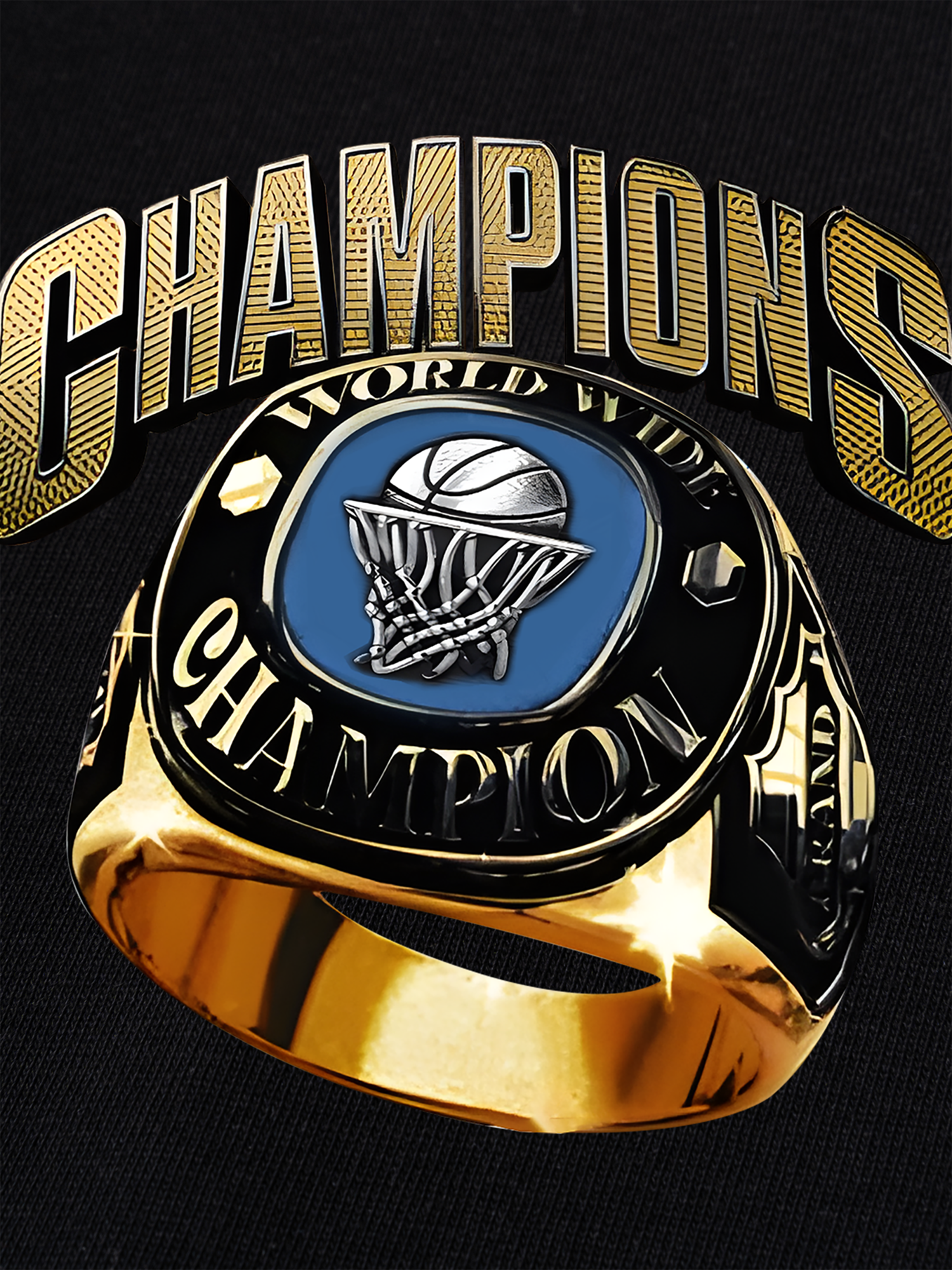 Áo Thun Ringer Relaxed Fit Champions Born To Win