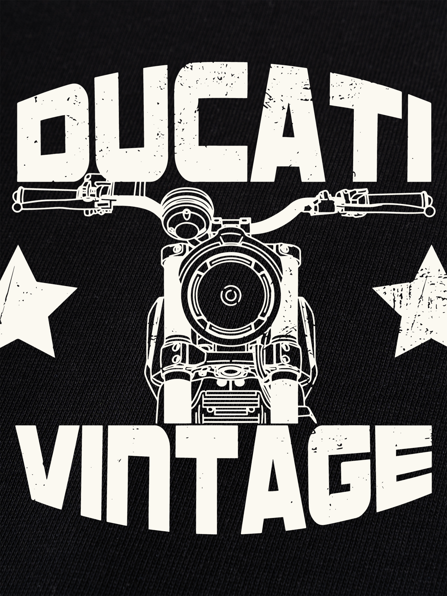 Áo Thun Ringer Cotton Cao Cấp Relaxed Fit Ducati Vintage