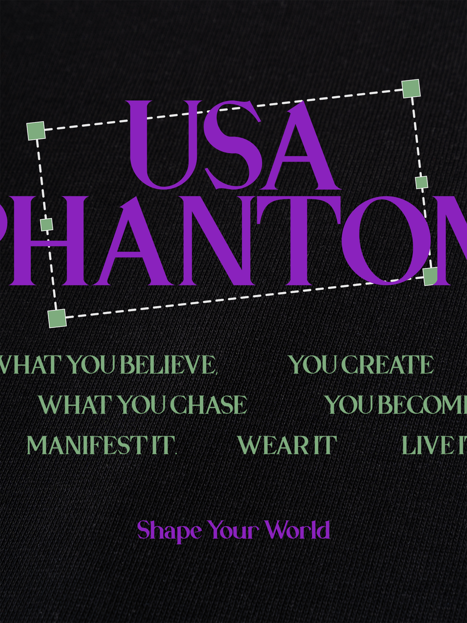 Áo Thun Ringer Relaxed Fit USA Phantom Chase