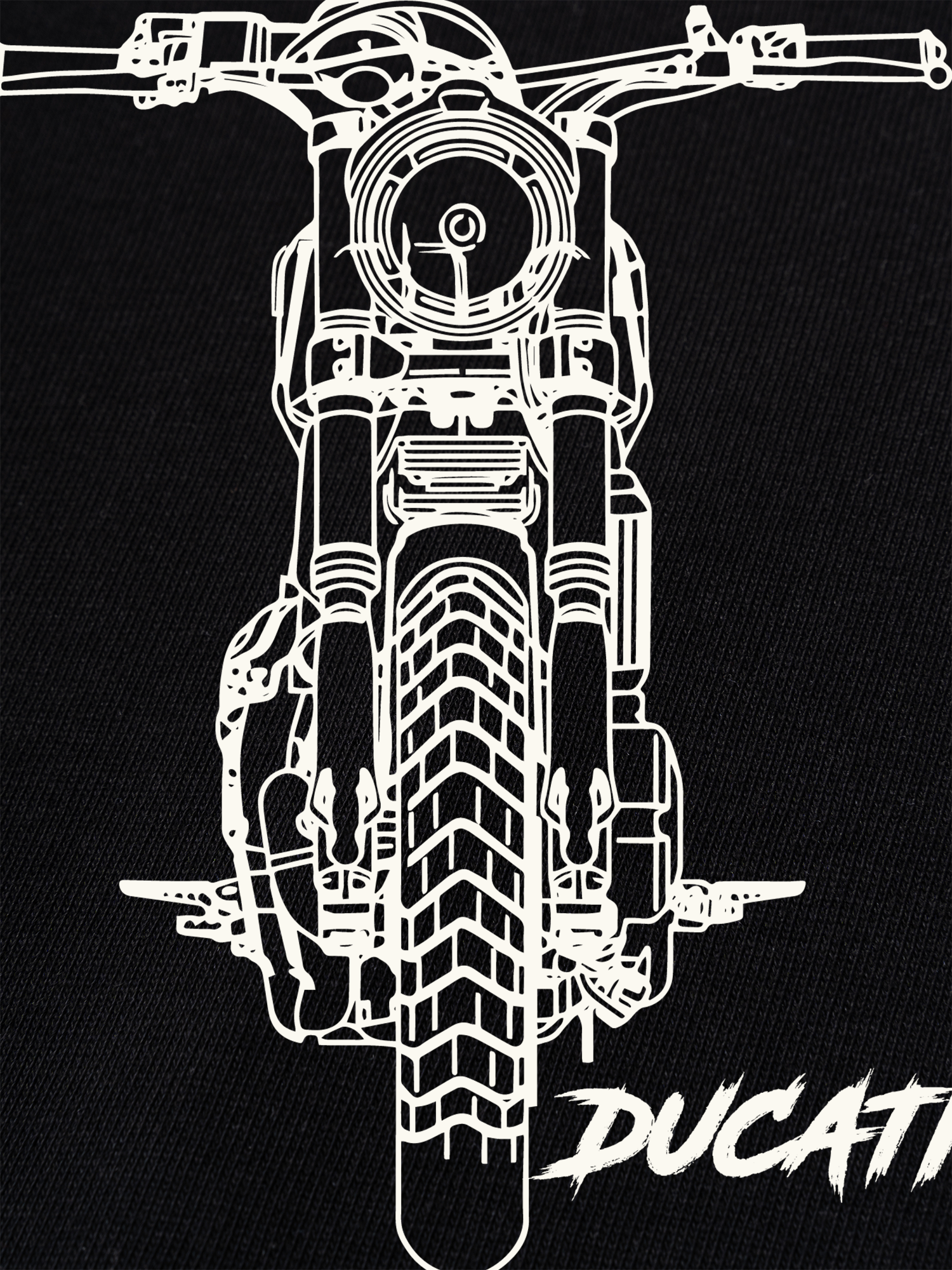 Áo Thun Ringer Relaxed Fit Ducati Scrambler Spirit