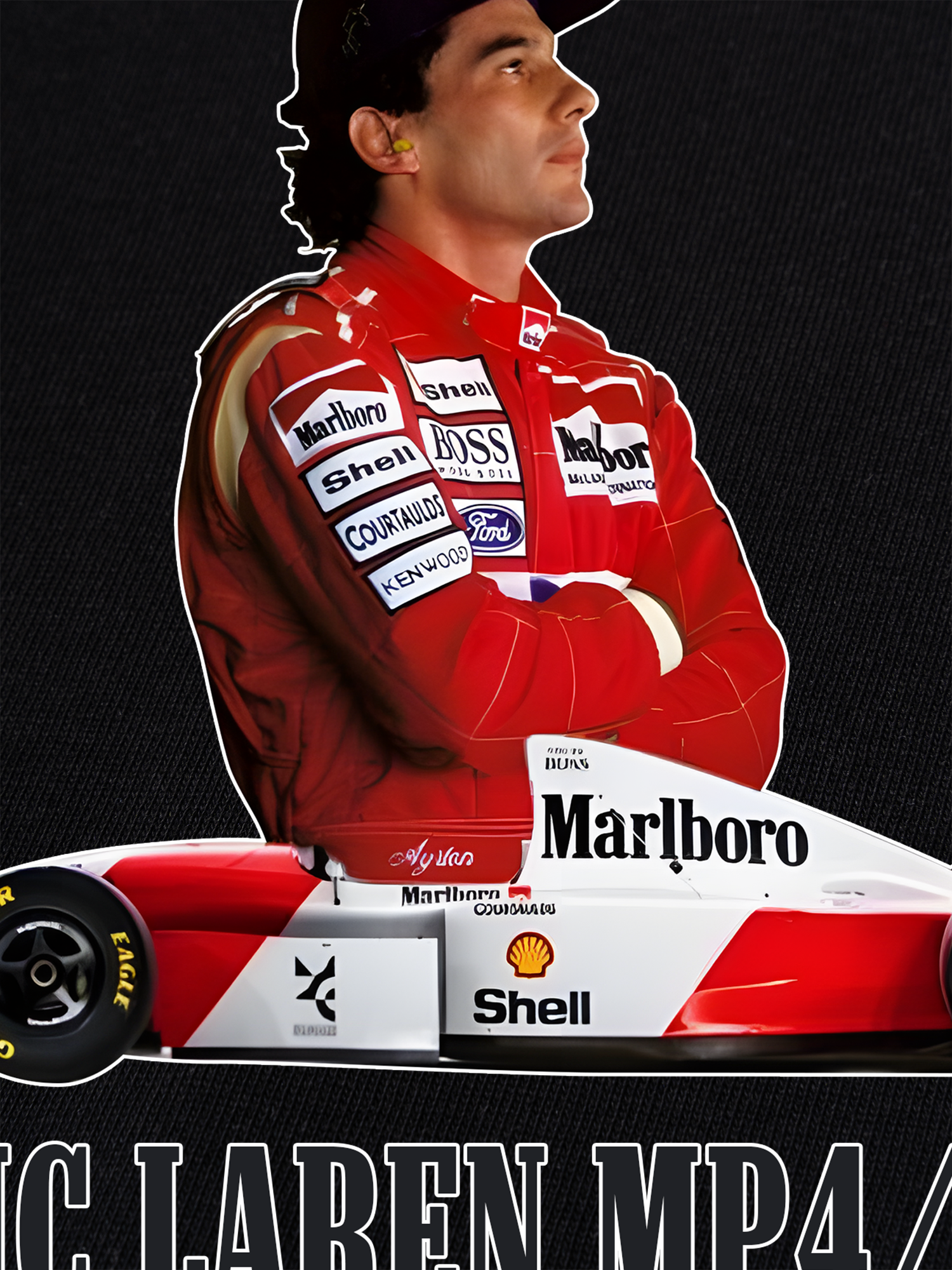 Áo Thun Ringer Relaxed Fit Marlboro Mc Laren MP4