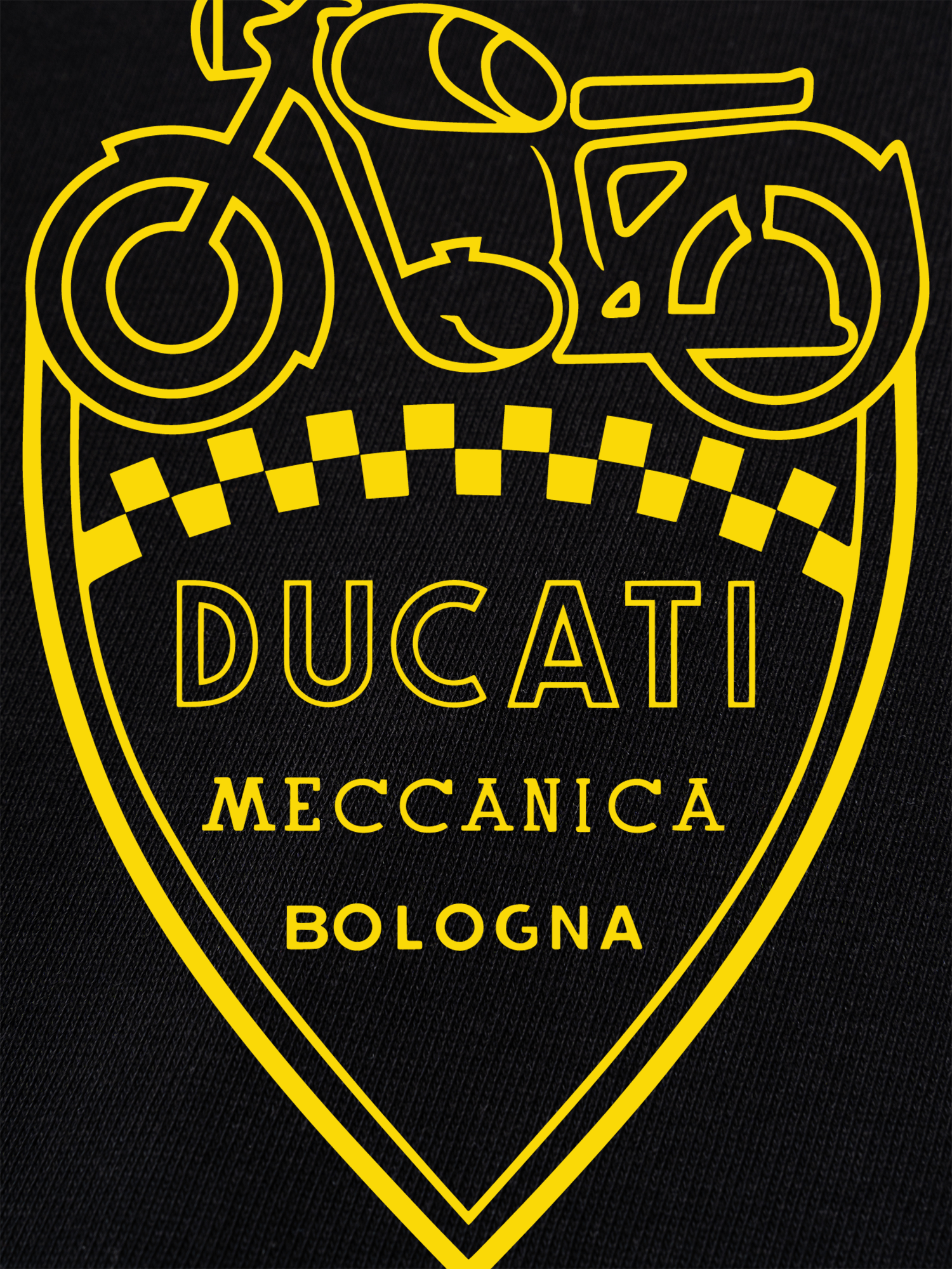 Áo Thun Ringer Relaxed Fit Ducati Meccanica Bologna