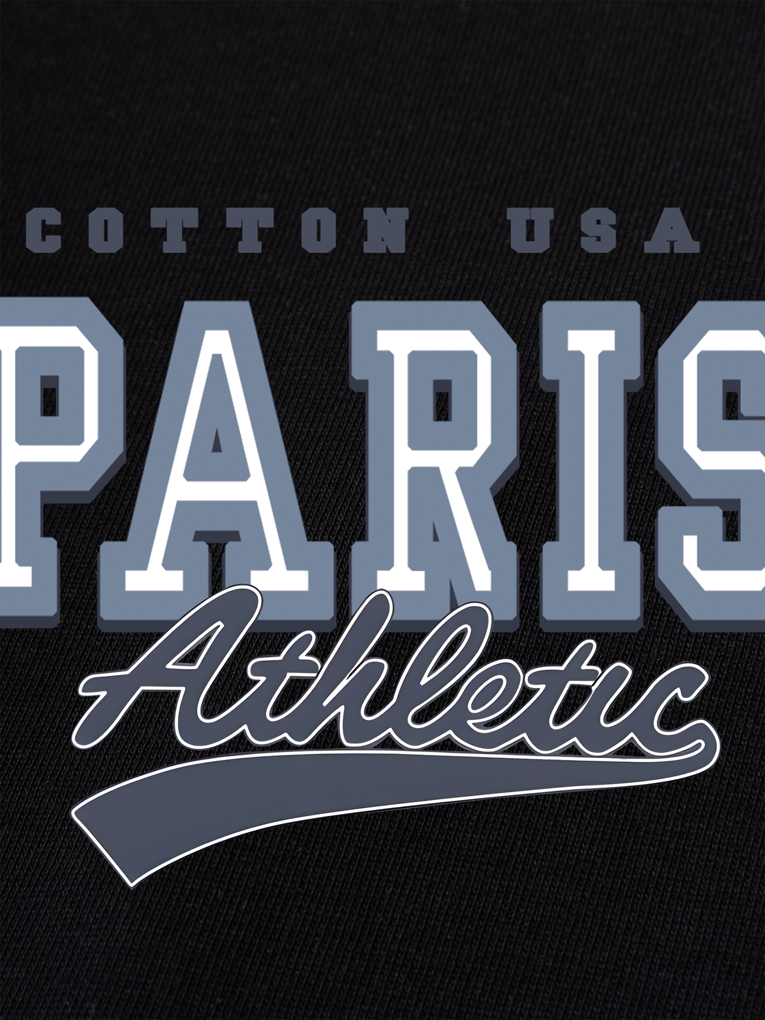 Áo Thun Ringer Relaxed Fit City Paris