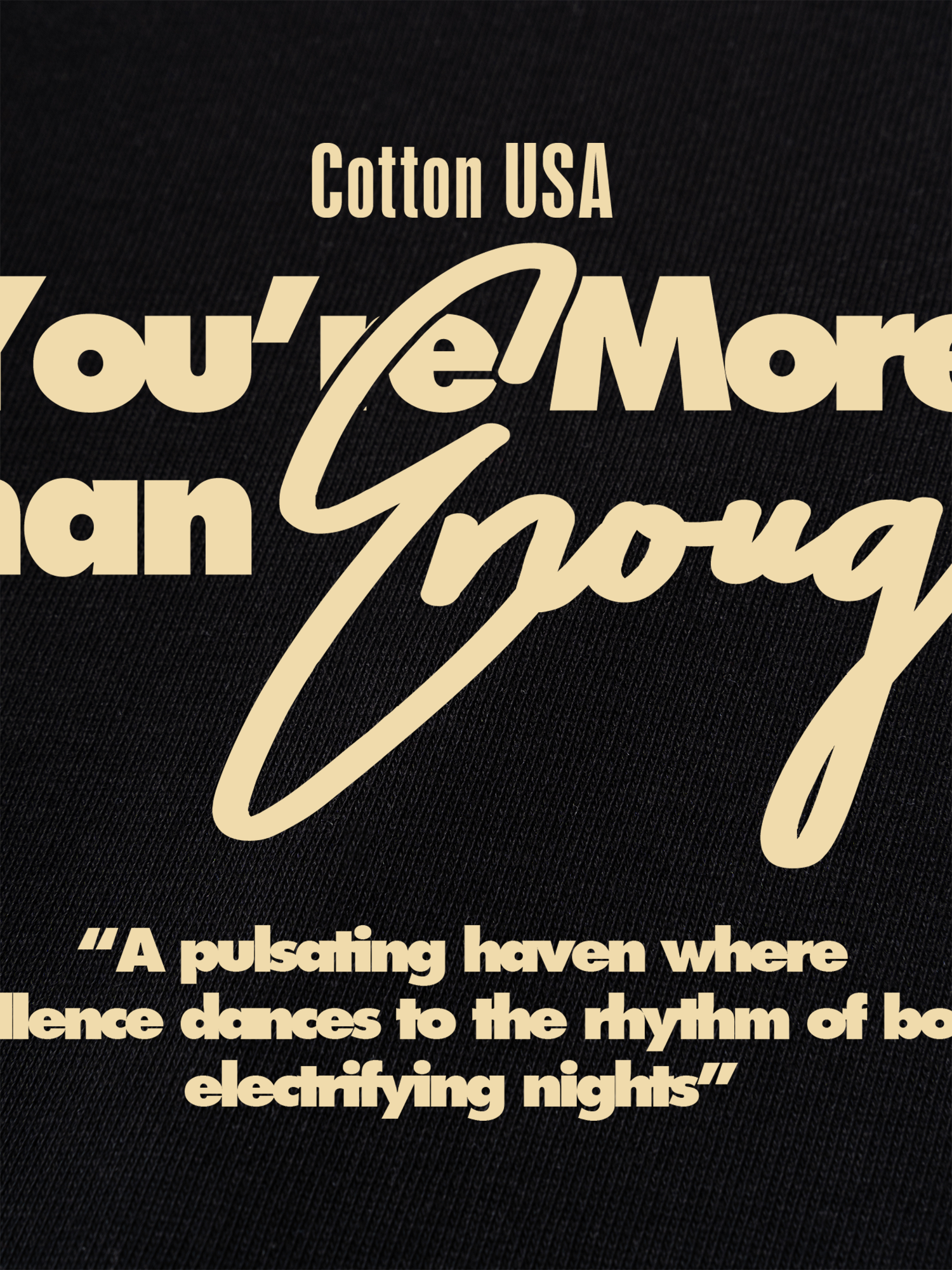 Áo Thun Ringer Relaxed Fit USA More Than Enough