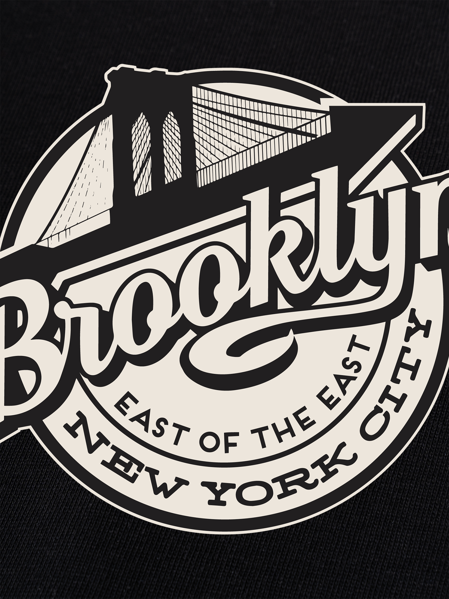 Áo Thun Ringer Relaxed Fit USA Brooklyn East Of The East