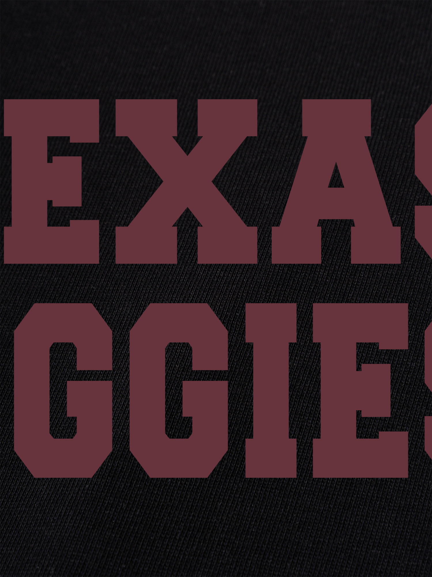 Áo Thun Ringer Relaxed Fit USA Texas Aggies