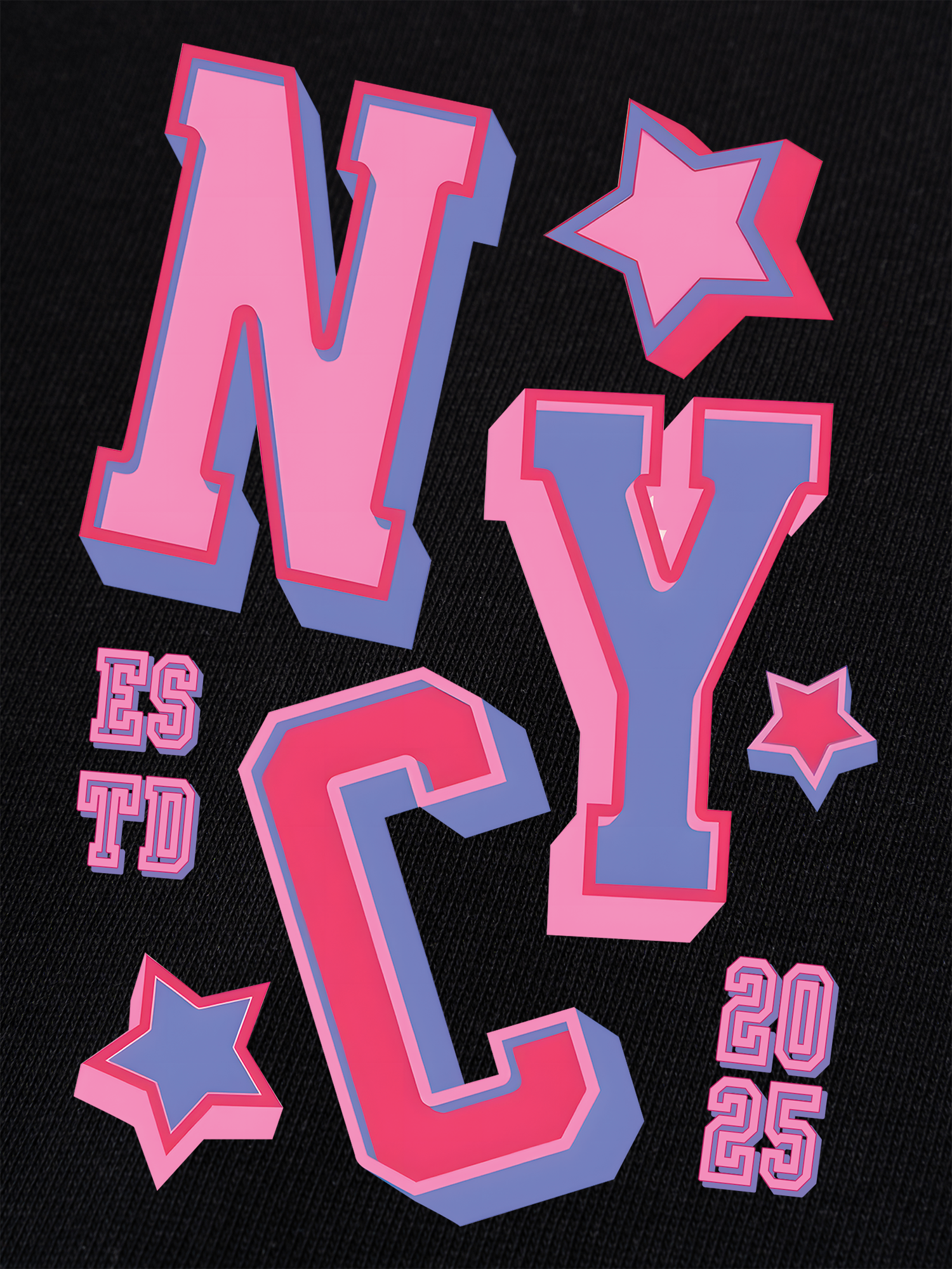 Áo Thun Ringer Relaxed Fit City NYC