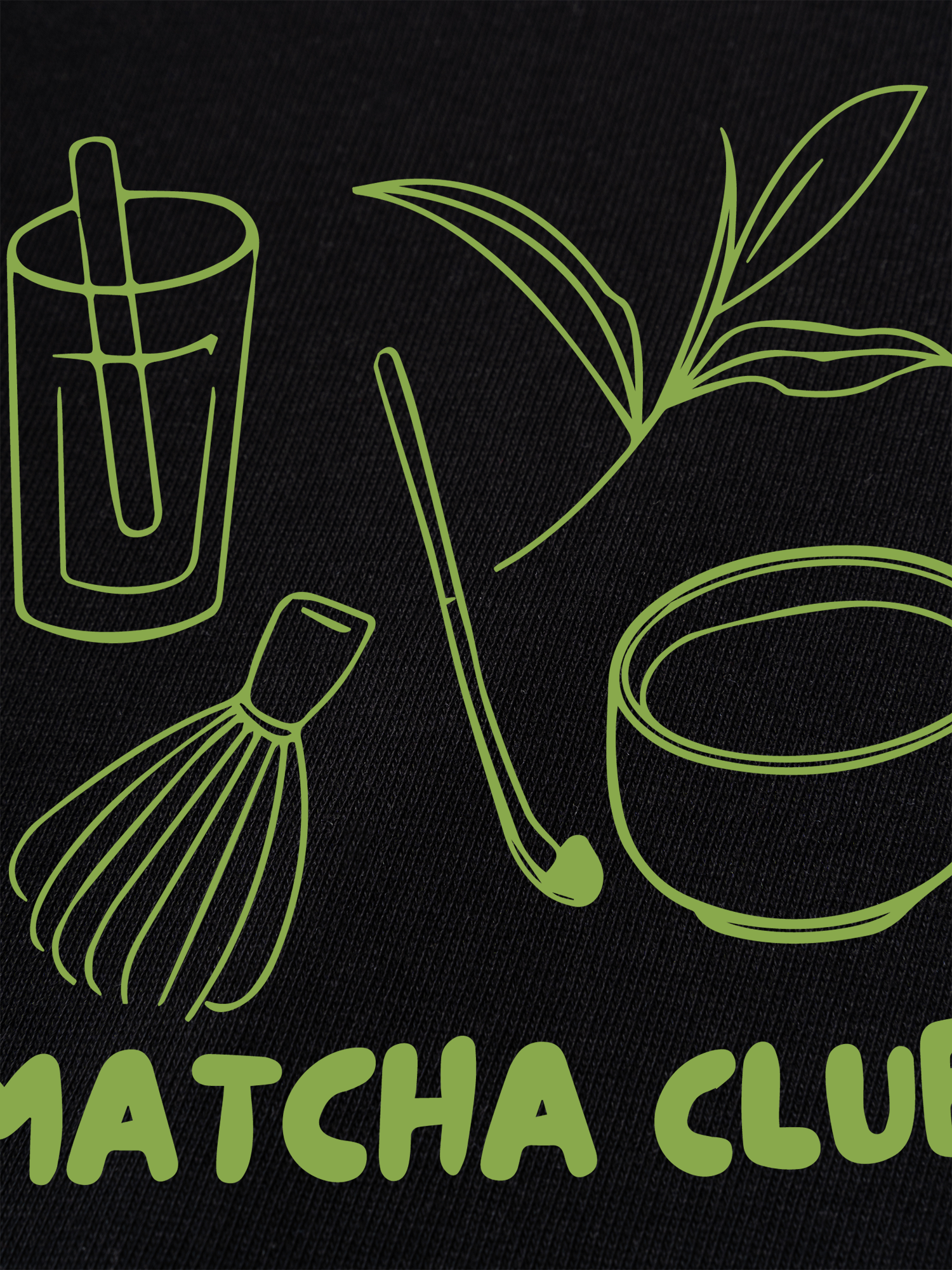 Áo Thun Ringer Relaxed Fit Matcha Club