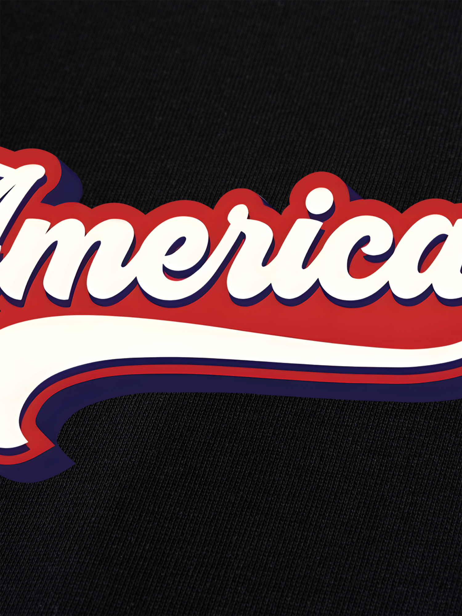 Áo Thun Ringer Relaxed Fit USA Vintage America