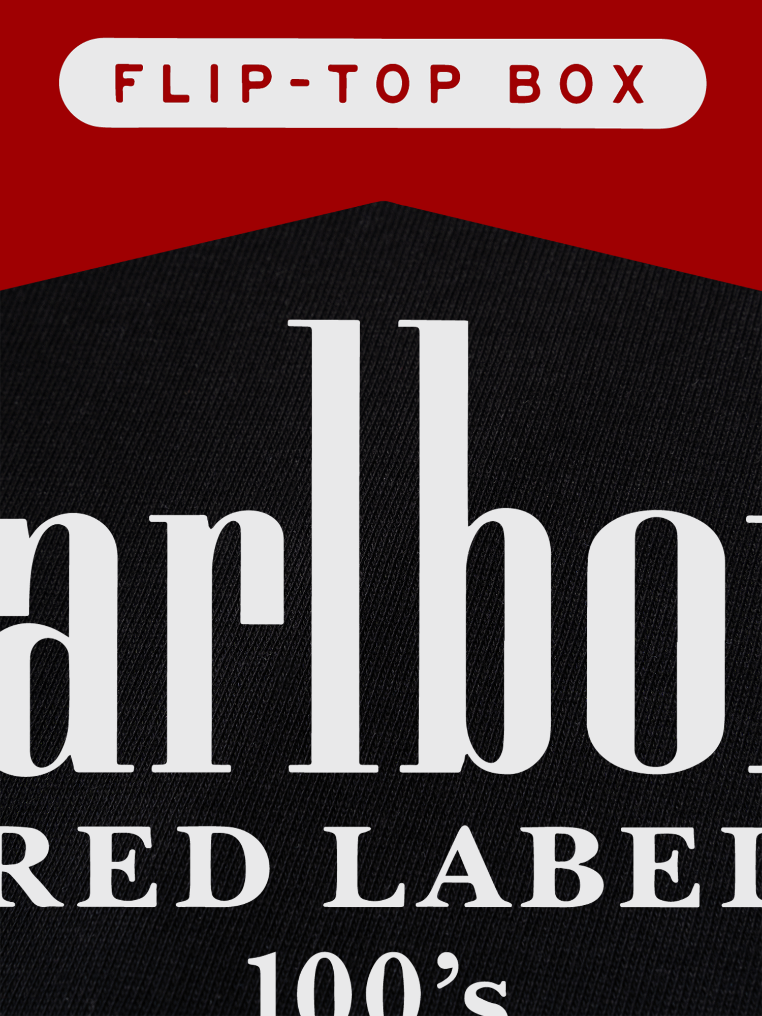 Áo Thun Ringer Relaxed Fit Marlboro Flip Top Box