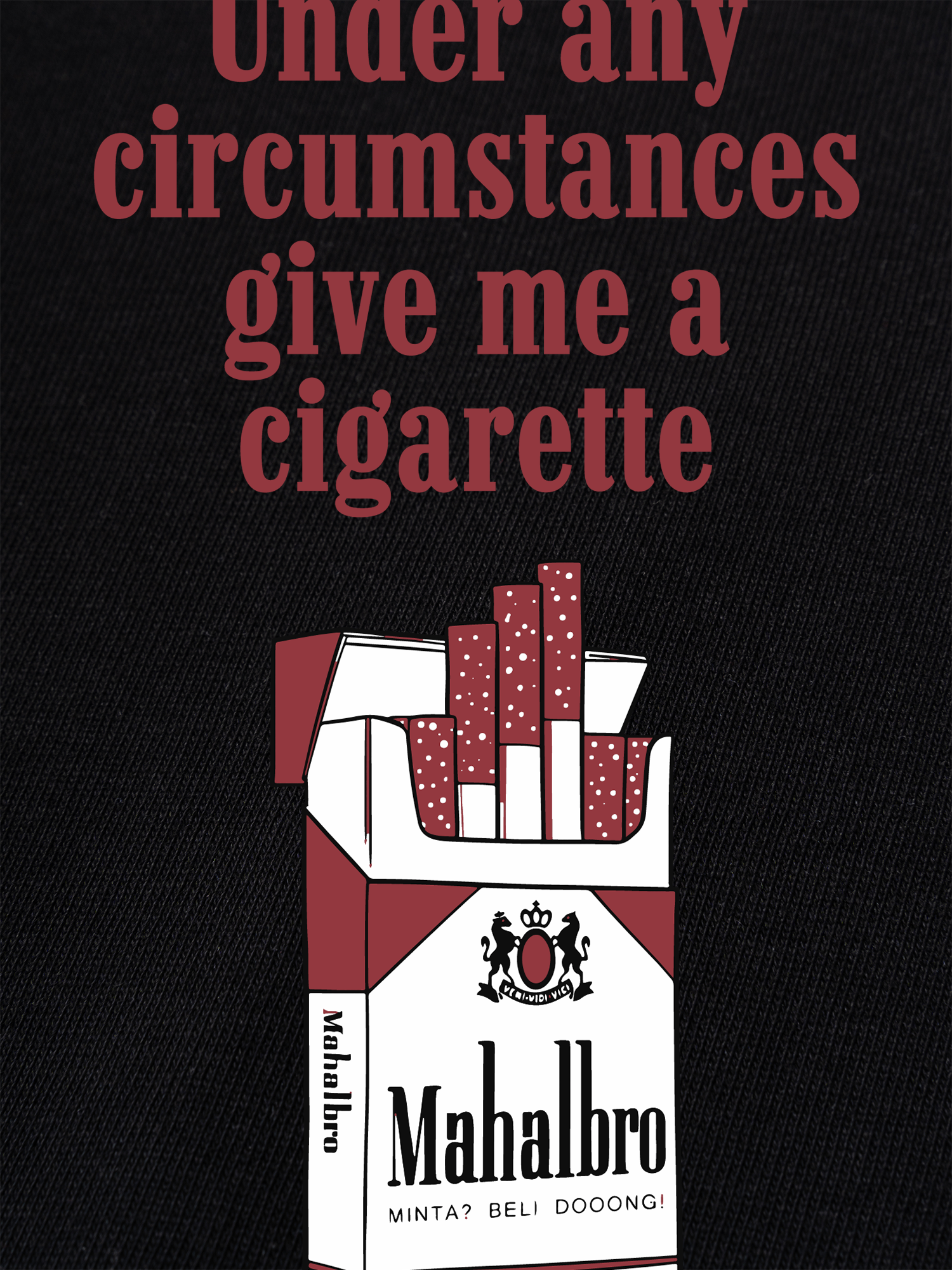 Áo Thun Ringer Relaxed Fit Marlboro Do Not Under