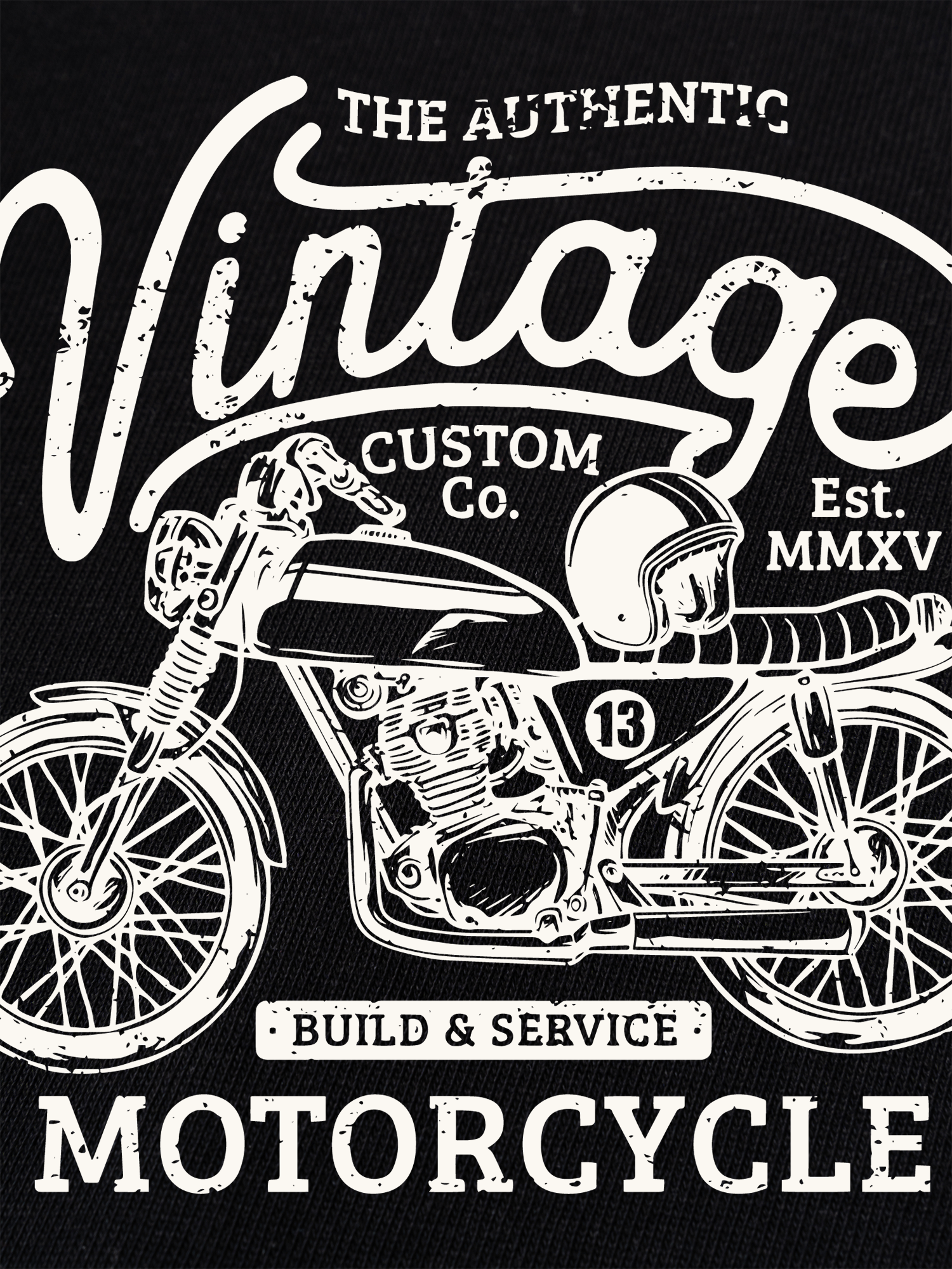 Áo Thun Ringer Relaxed Fit The Authenic Motorcycle